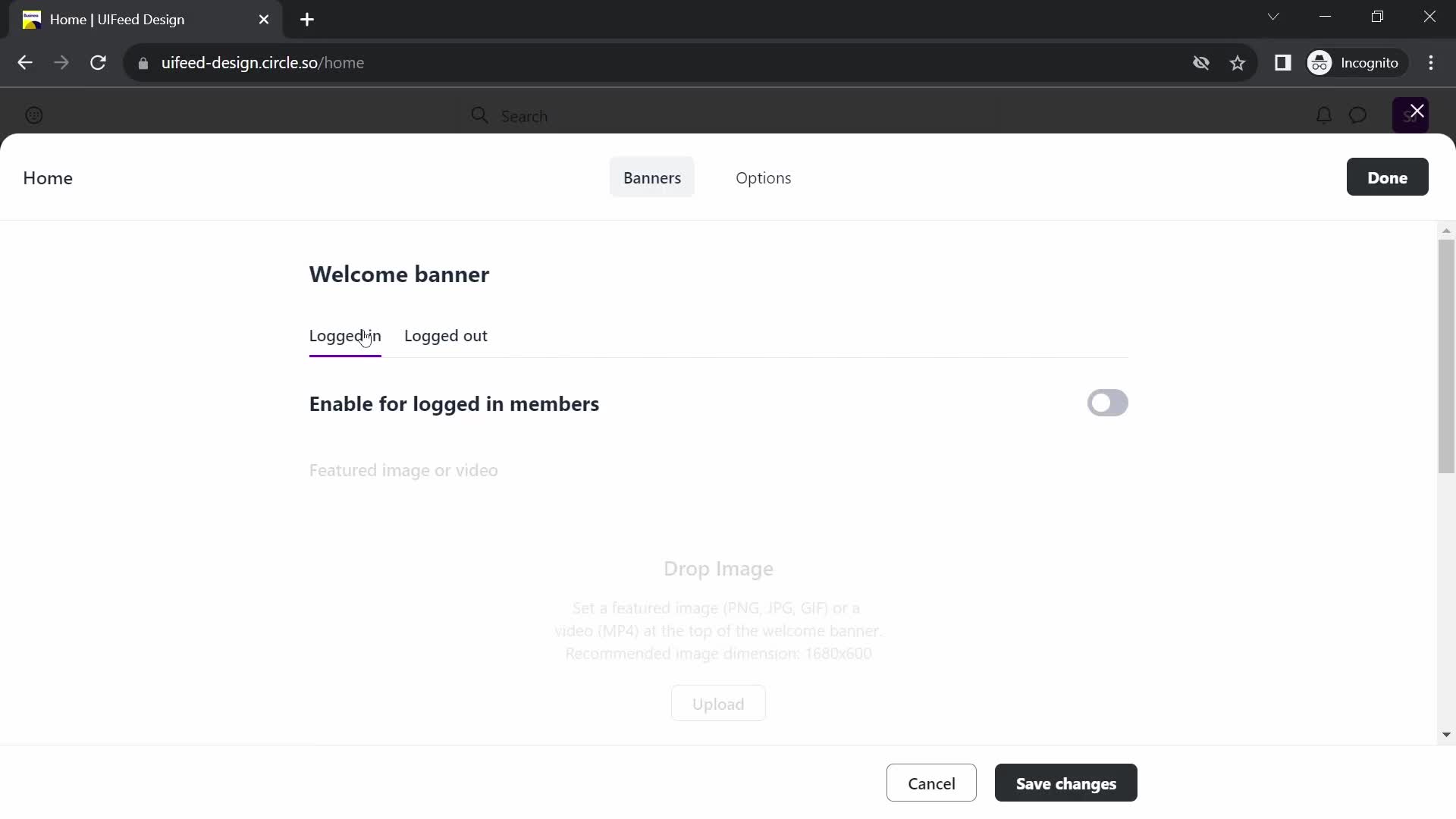 Onboarding screenshot