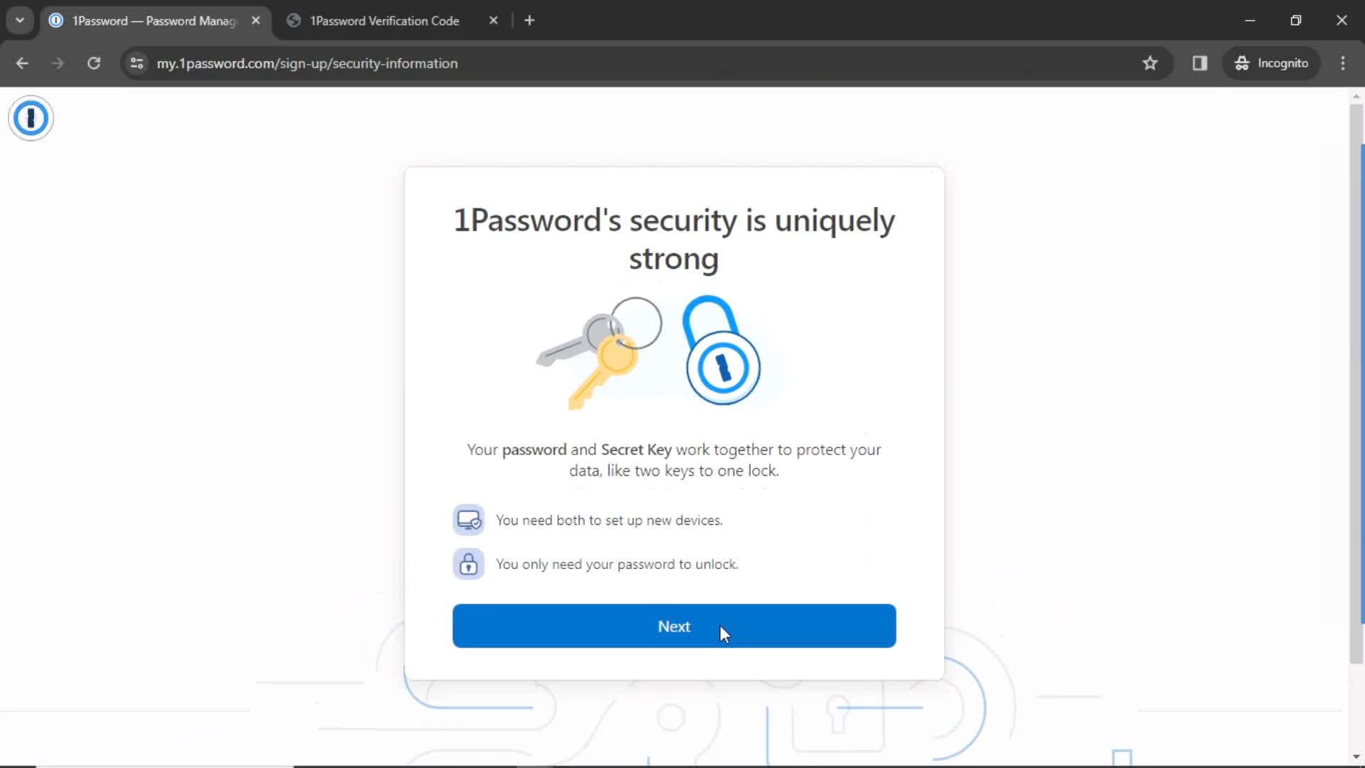 Onboarding on 1Password (video & 28 screenshots)