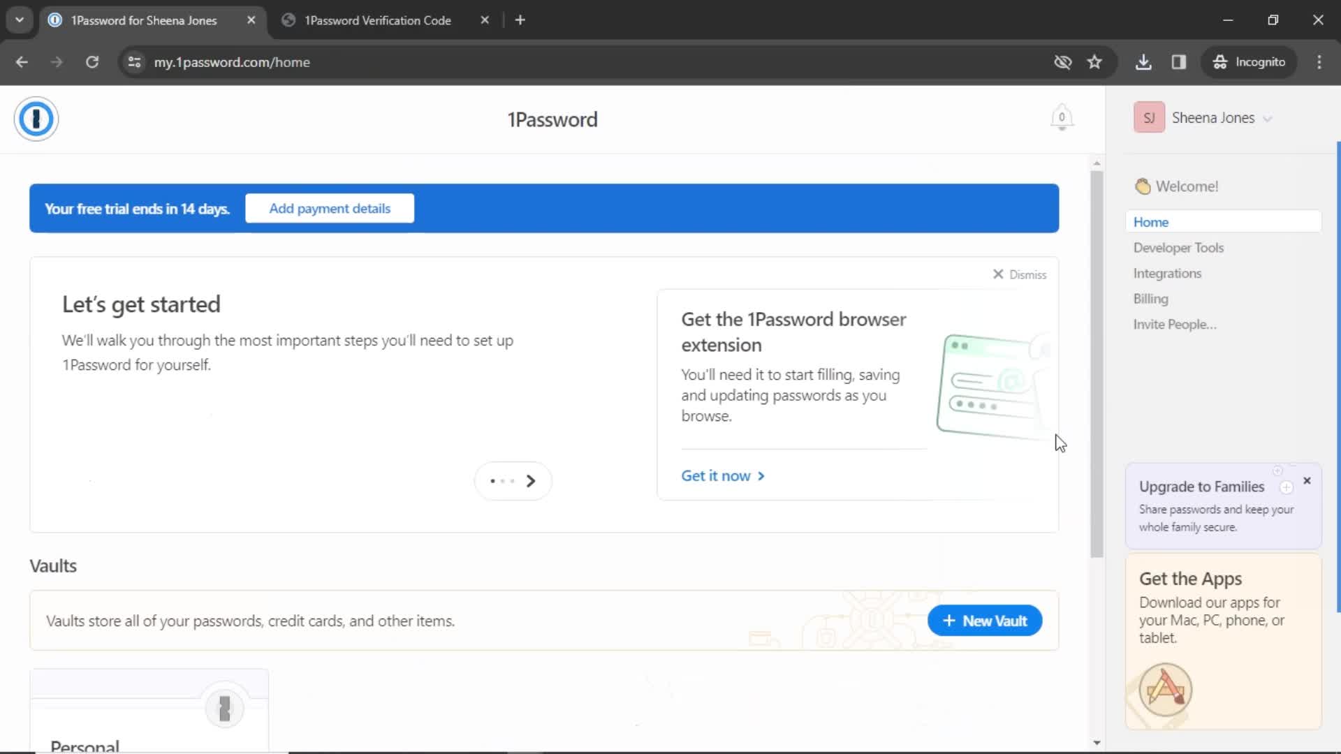 Onboarding screenshot