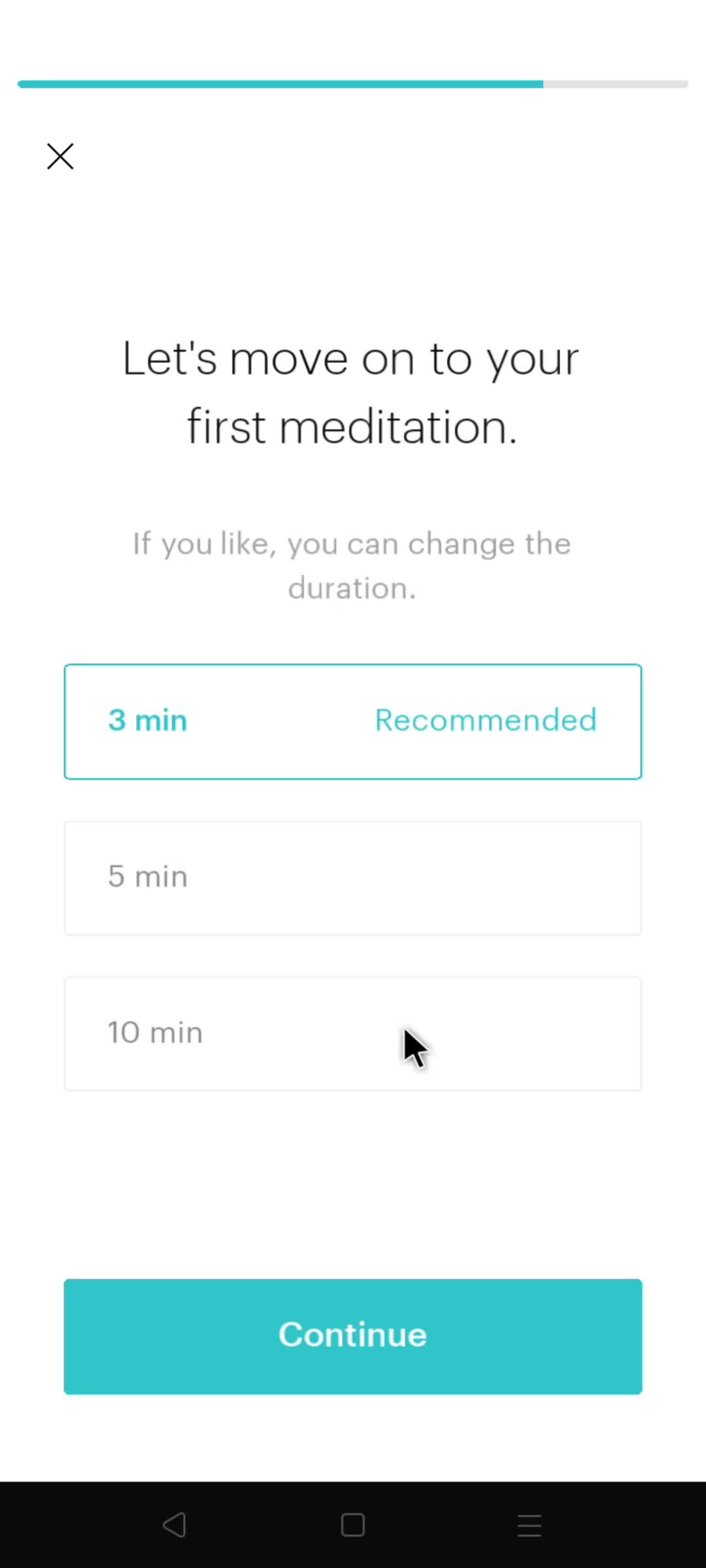 Onboarding screenshot