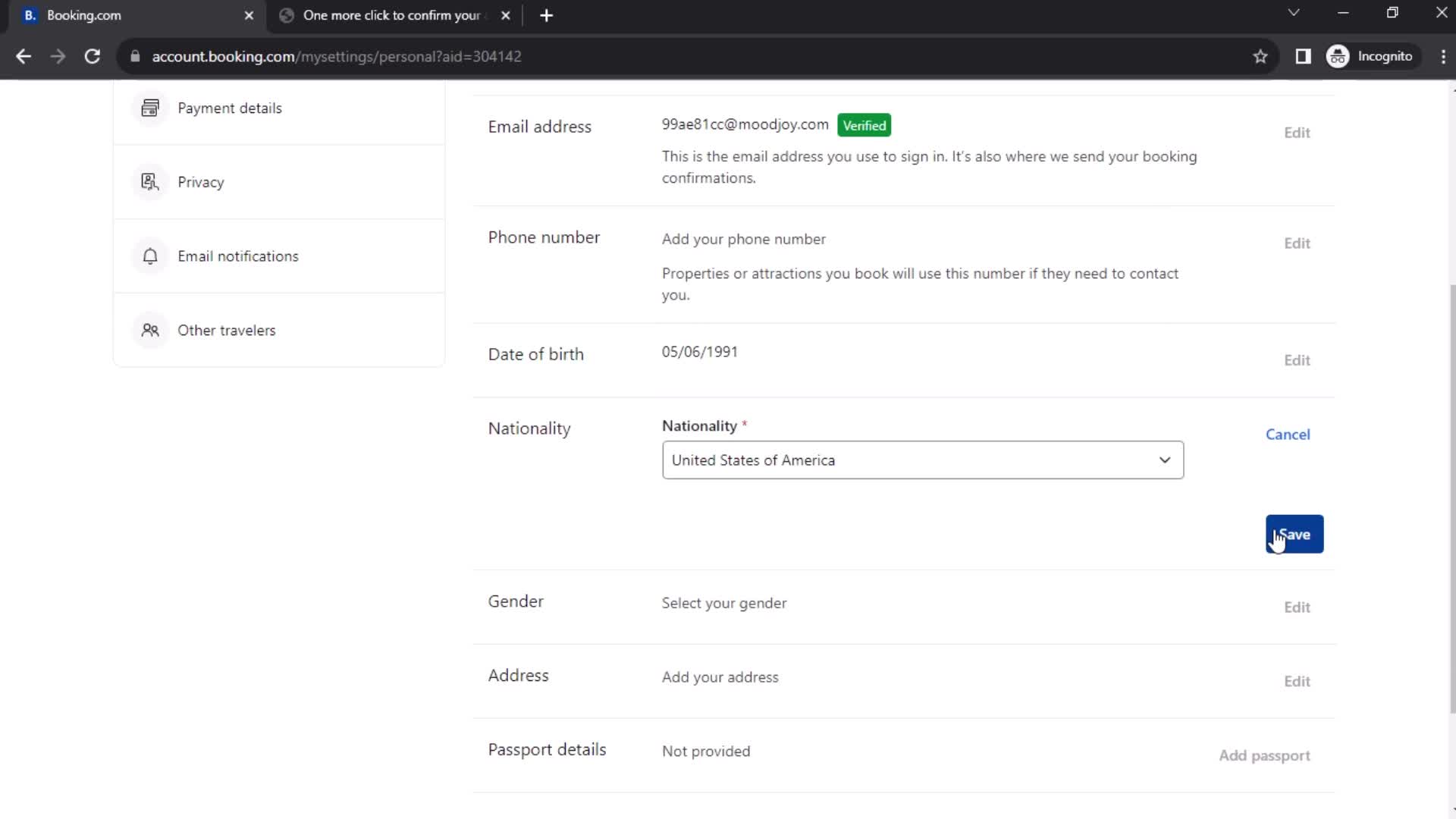 Onboarding screenshot