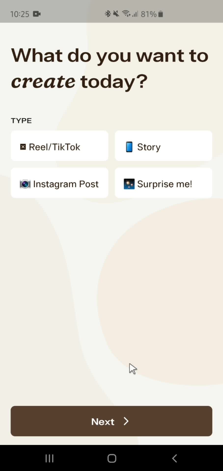 Onboarding screenshot