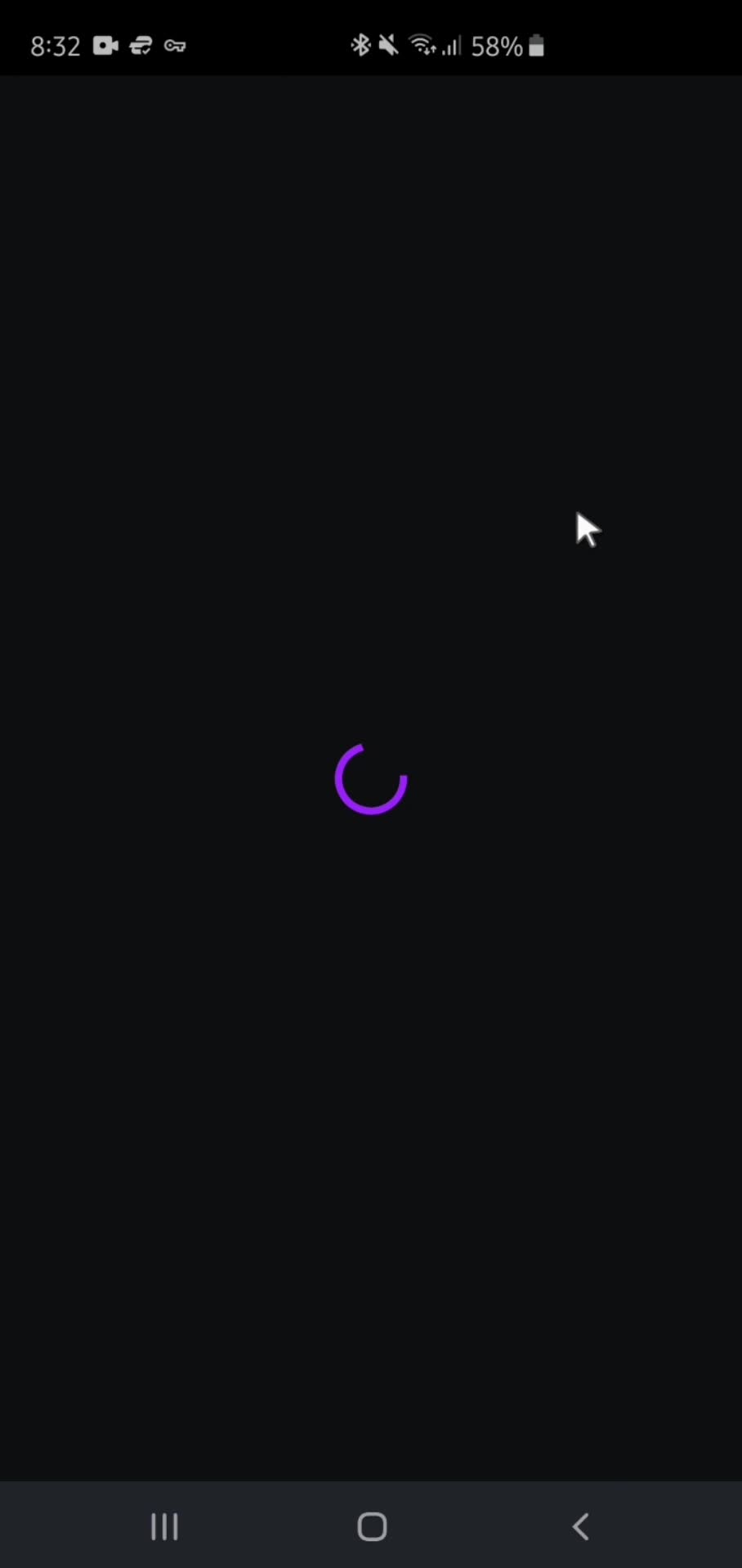 Deezer loading screenshot