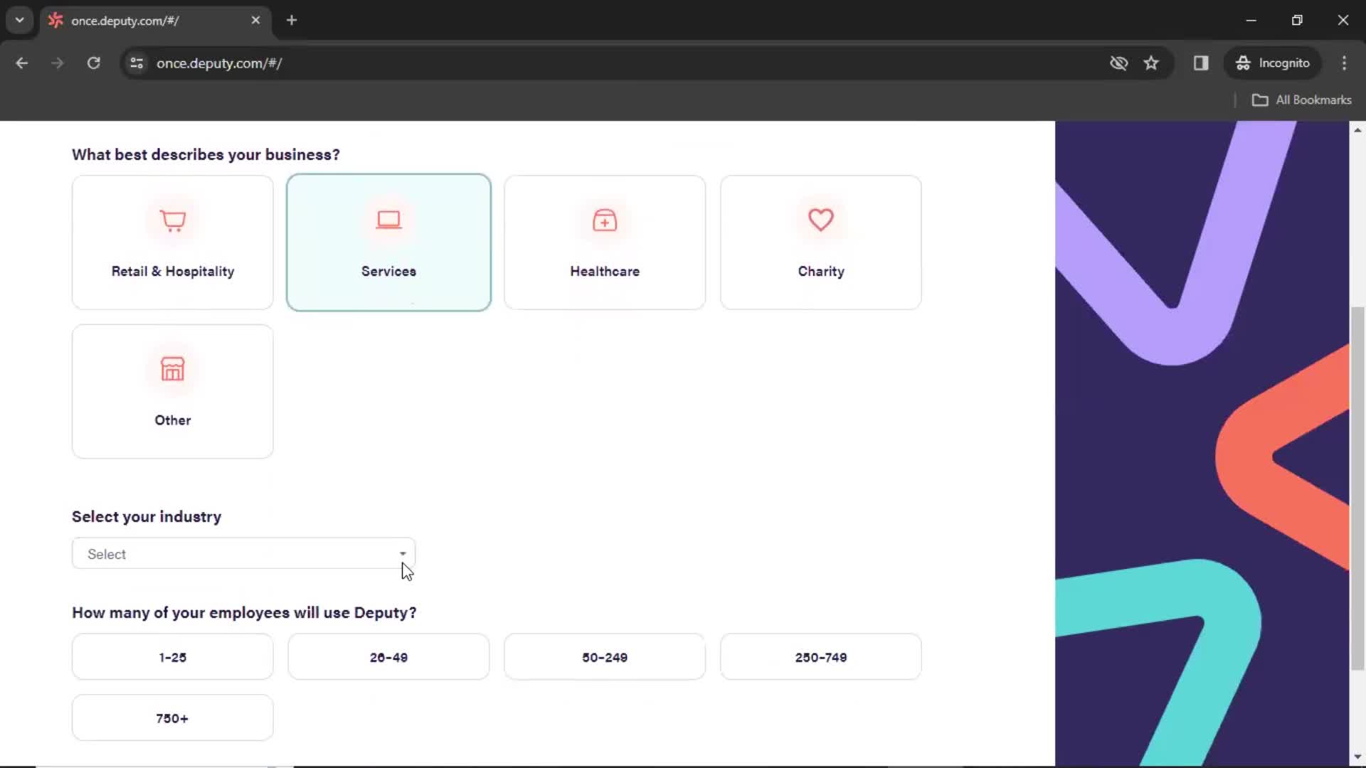 Onboarding screenshot