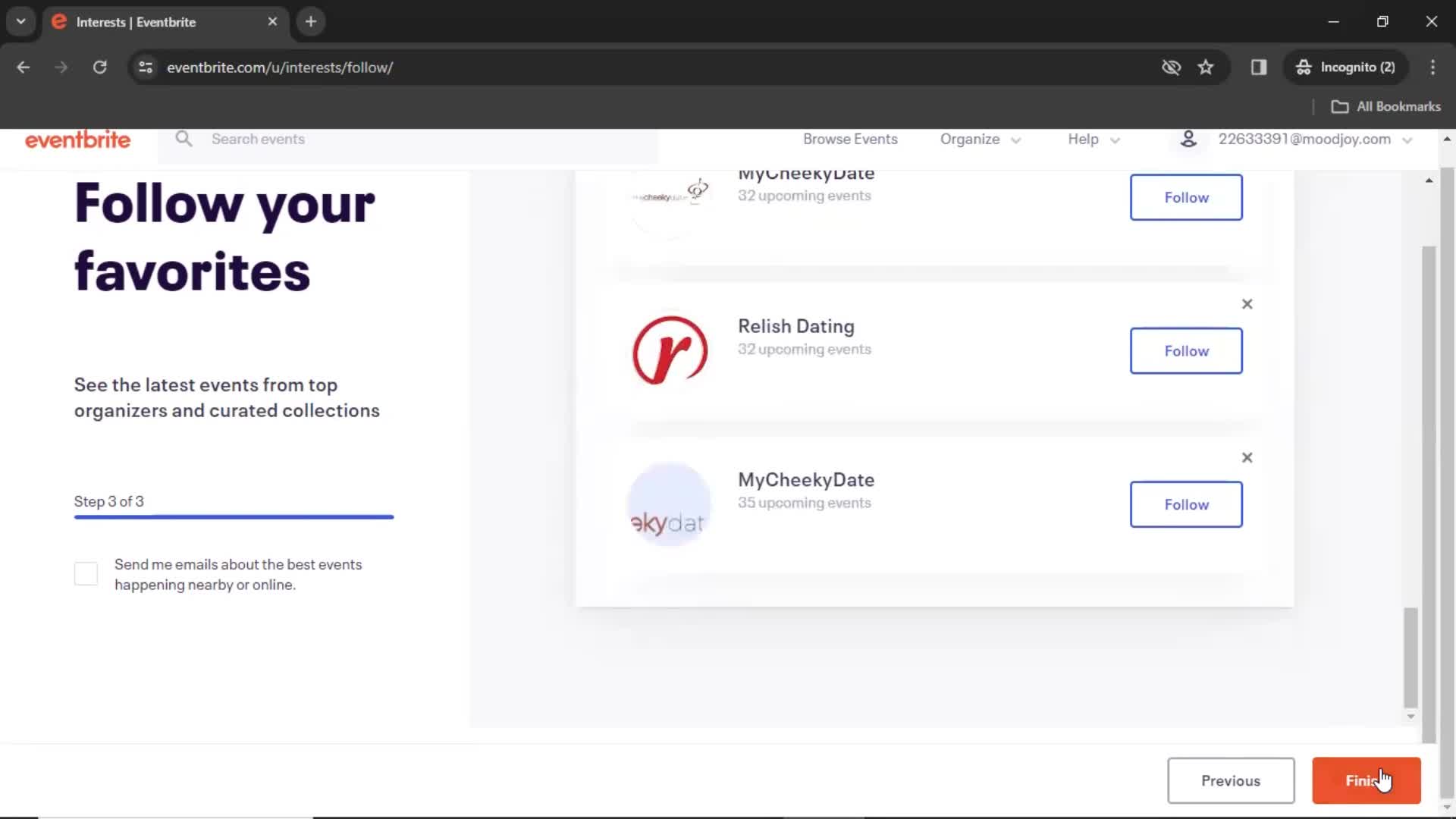 Onboarding screenshot