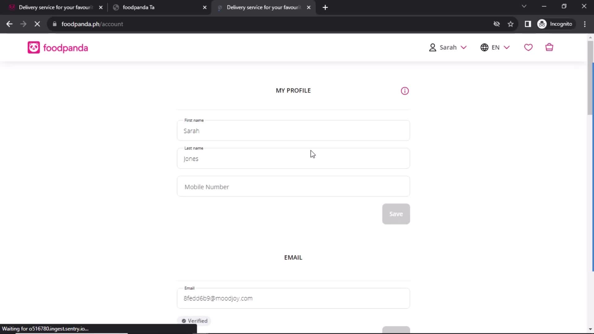 Onboarding screenshot