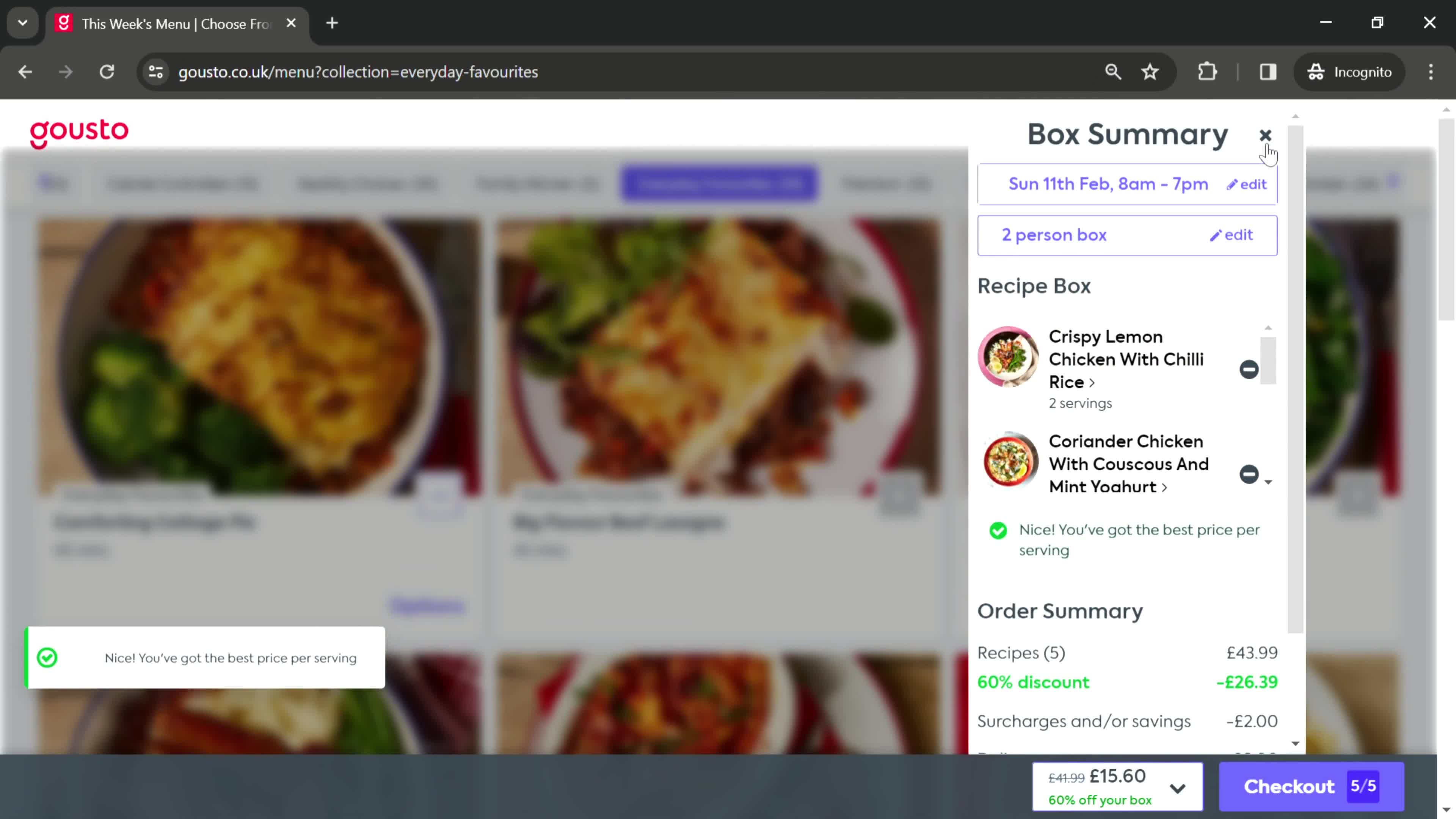 Onboarding screenshot