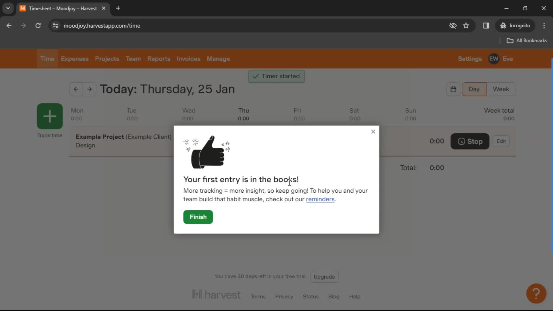 Onboarding screenshot