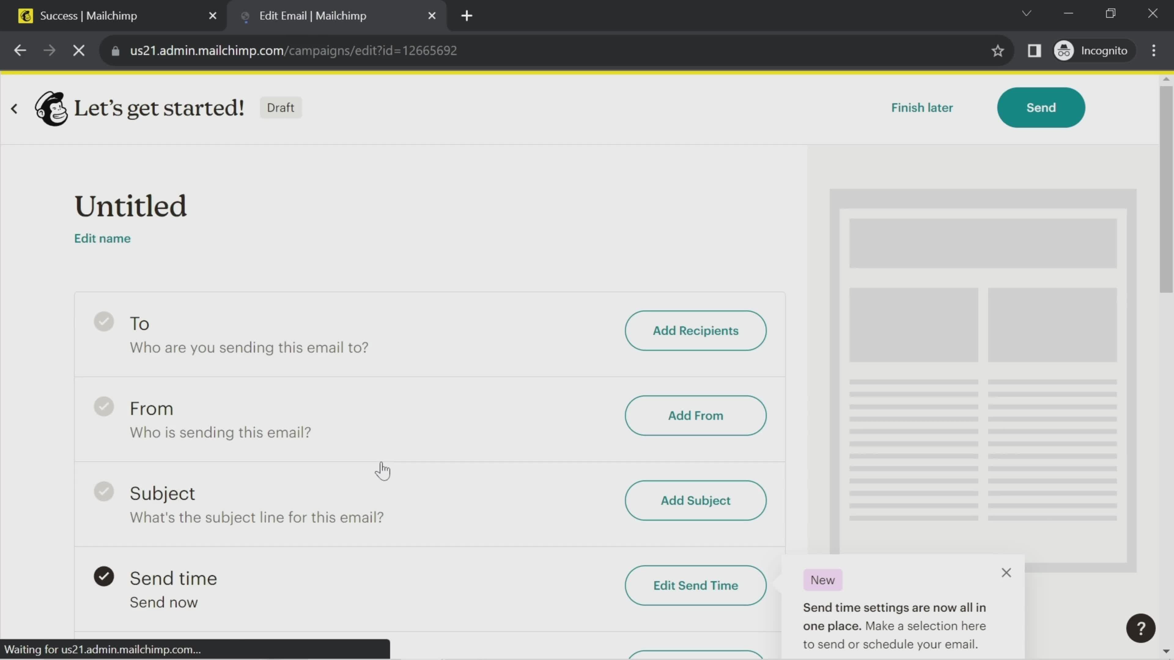 Onboarding screenshot