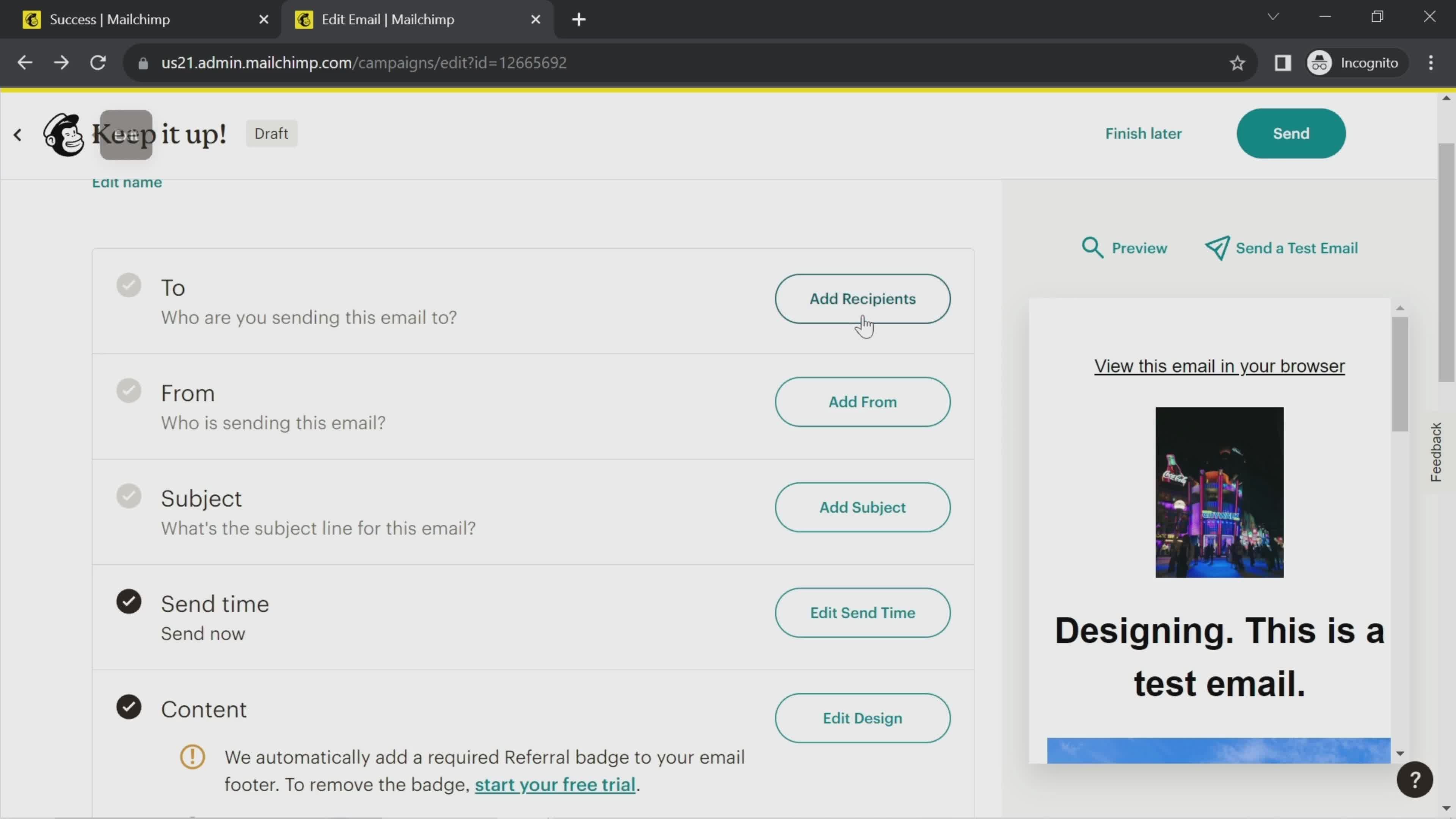 Onboarding screenshot