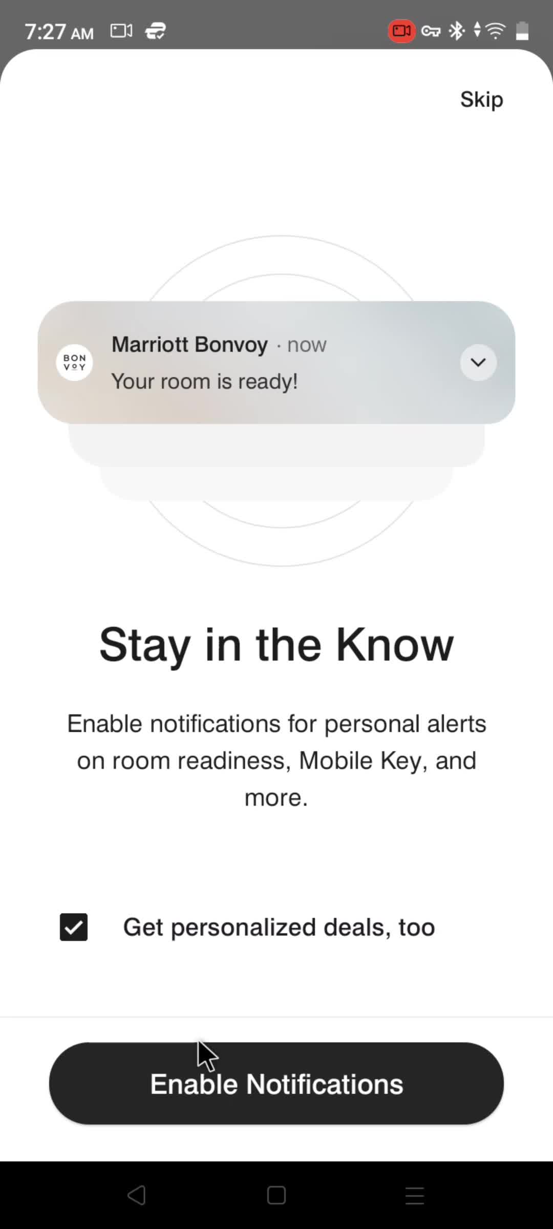 Onboarding screenshot