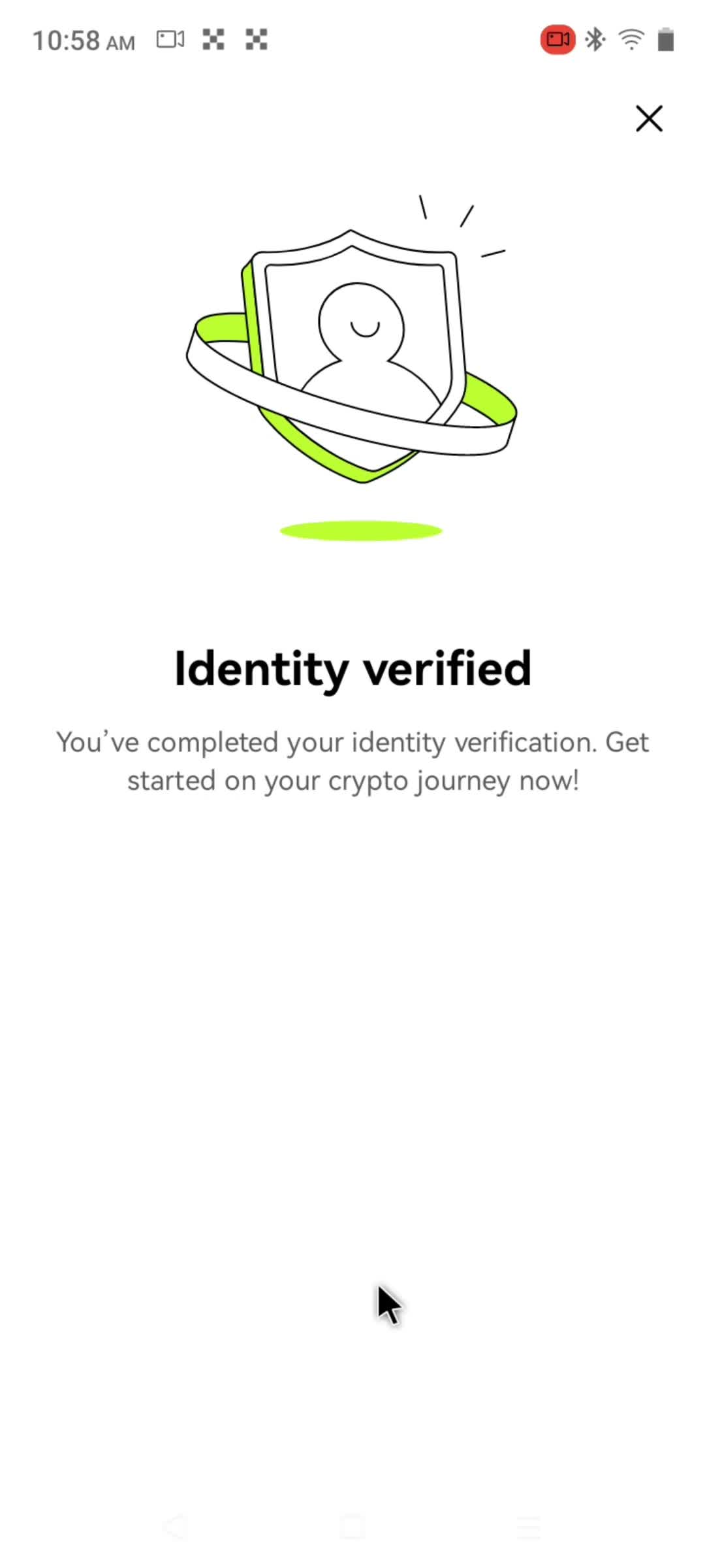 Onboarding screenshot