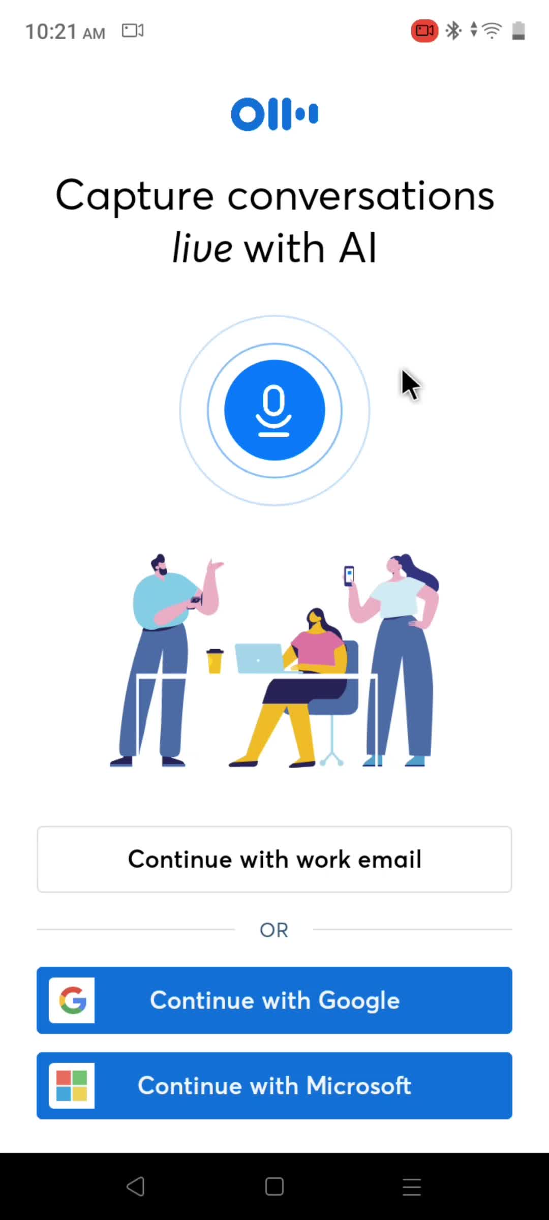 Onboarding screenshot