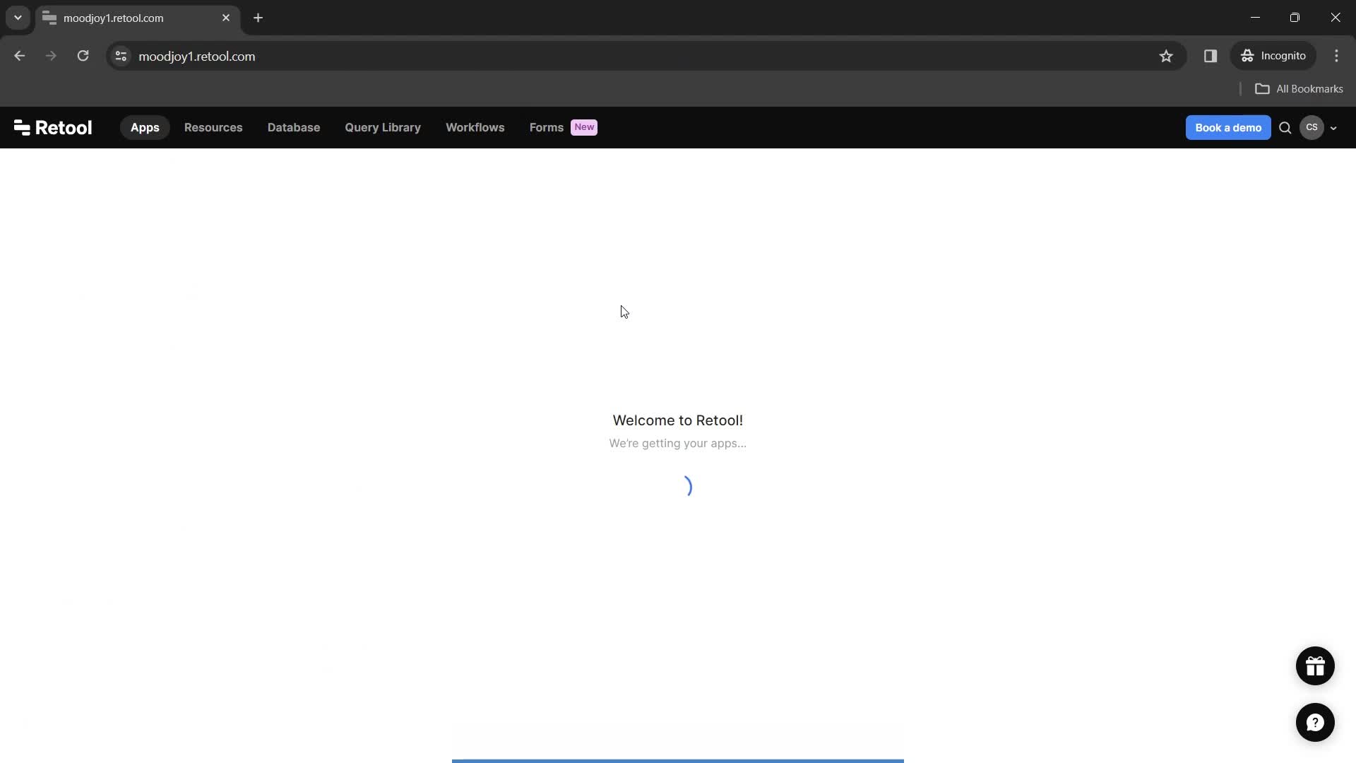 Onboarding screenshot