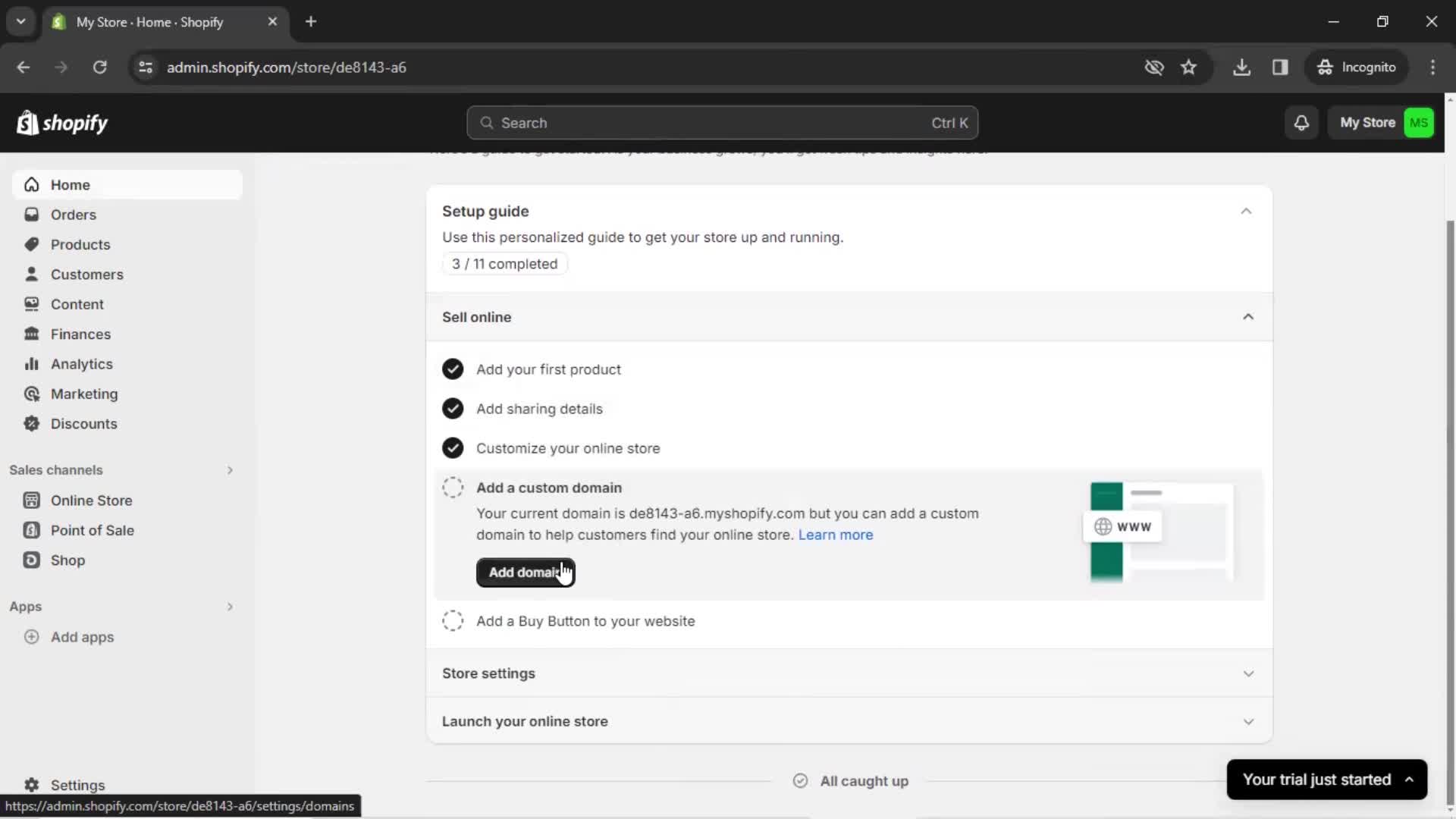 Onboarding screenshot