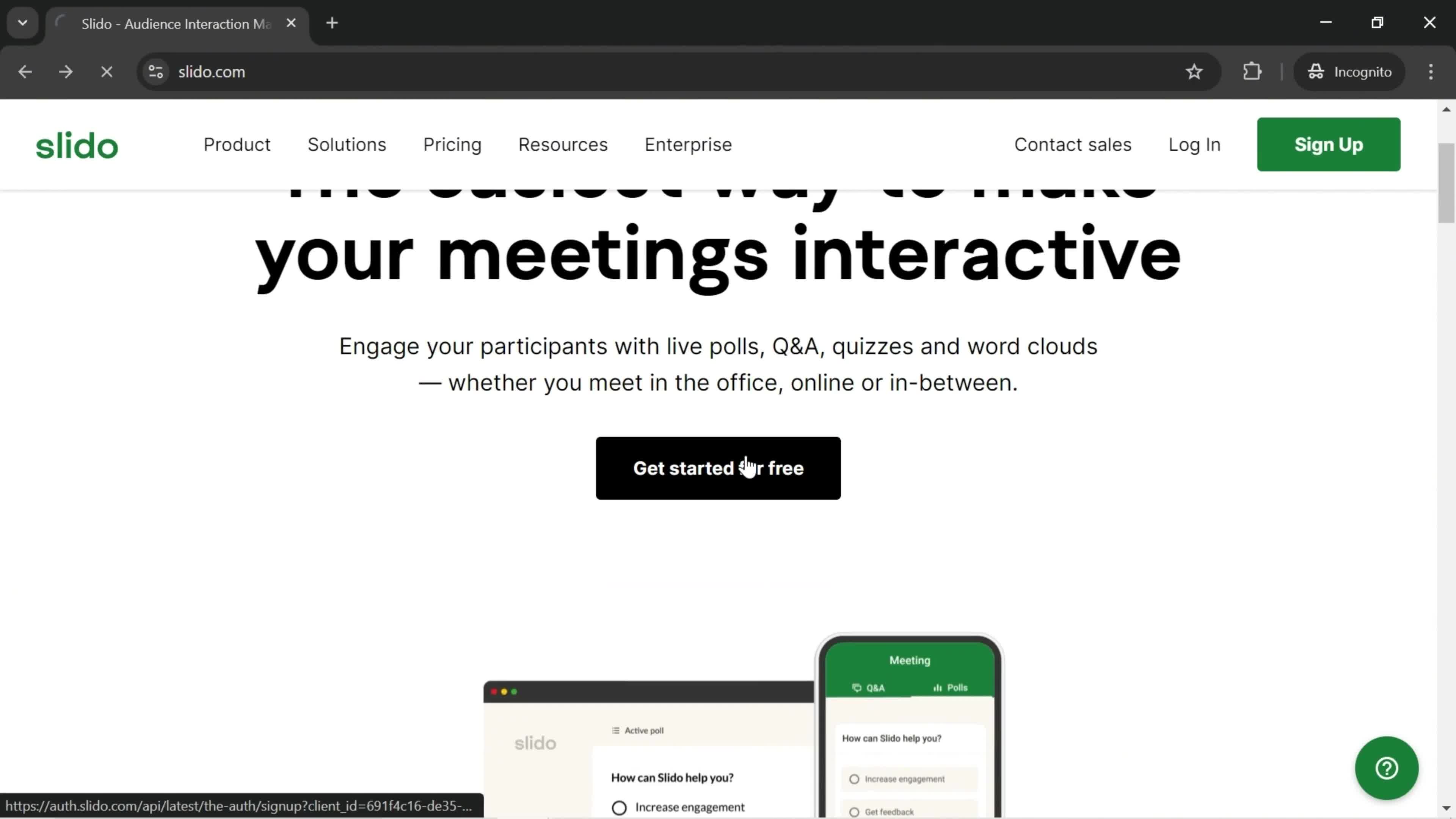 Onboarding screenshot