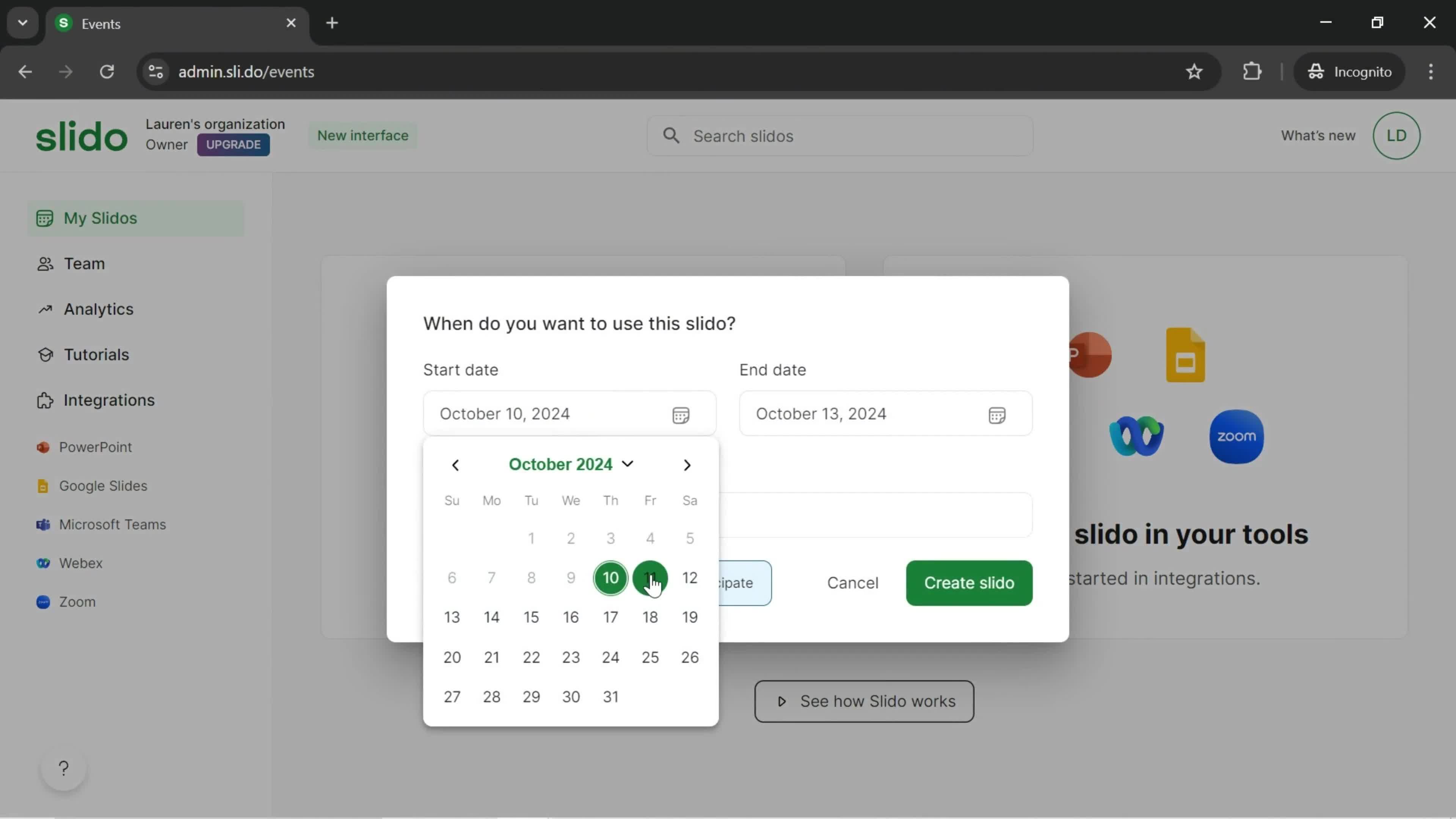 Onboarding screenshot