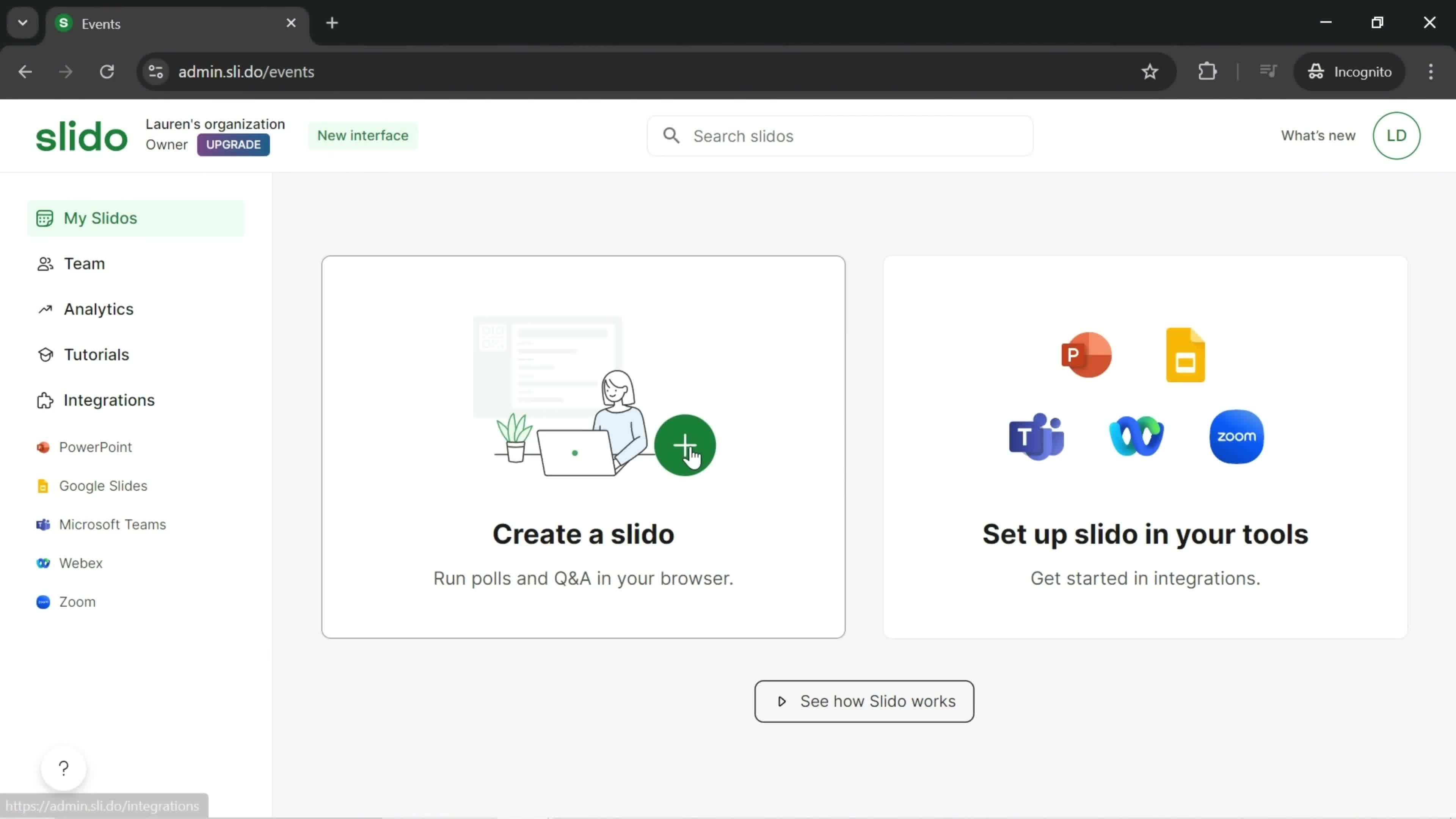 Onboarding screenshot