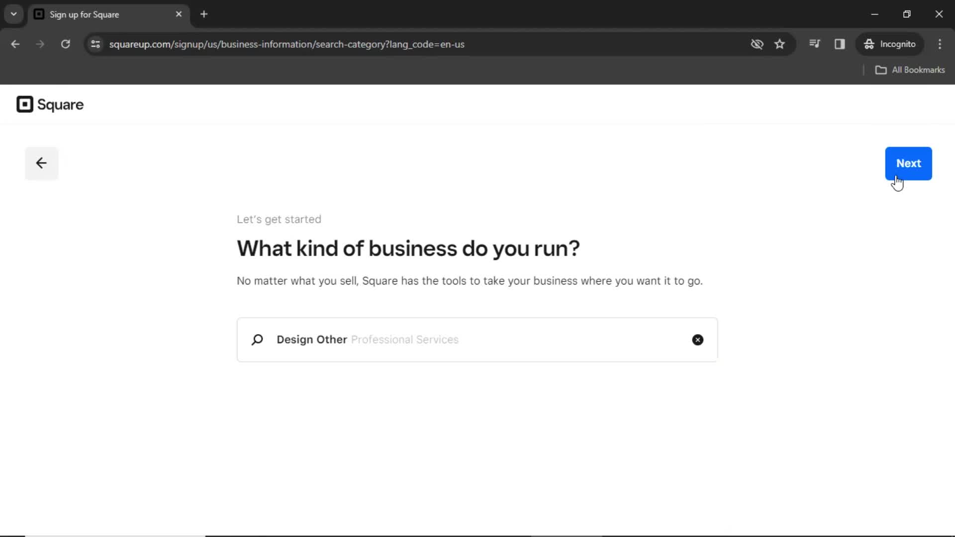 Onboarding screenshot