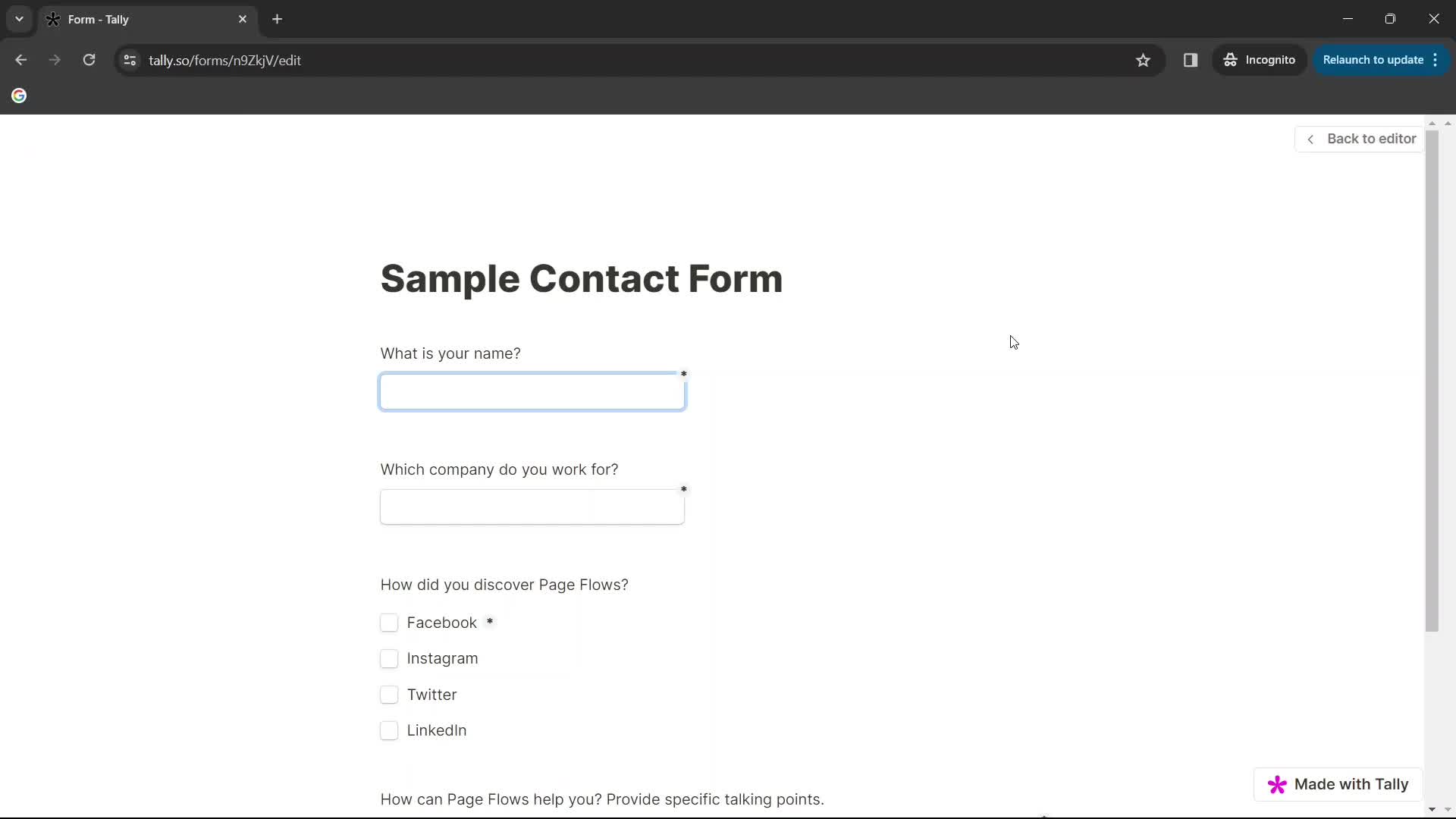 Onboarding screenshot