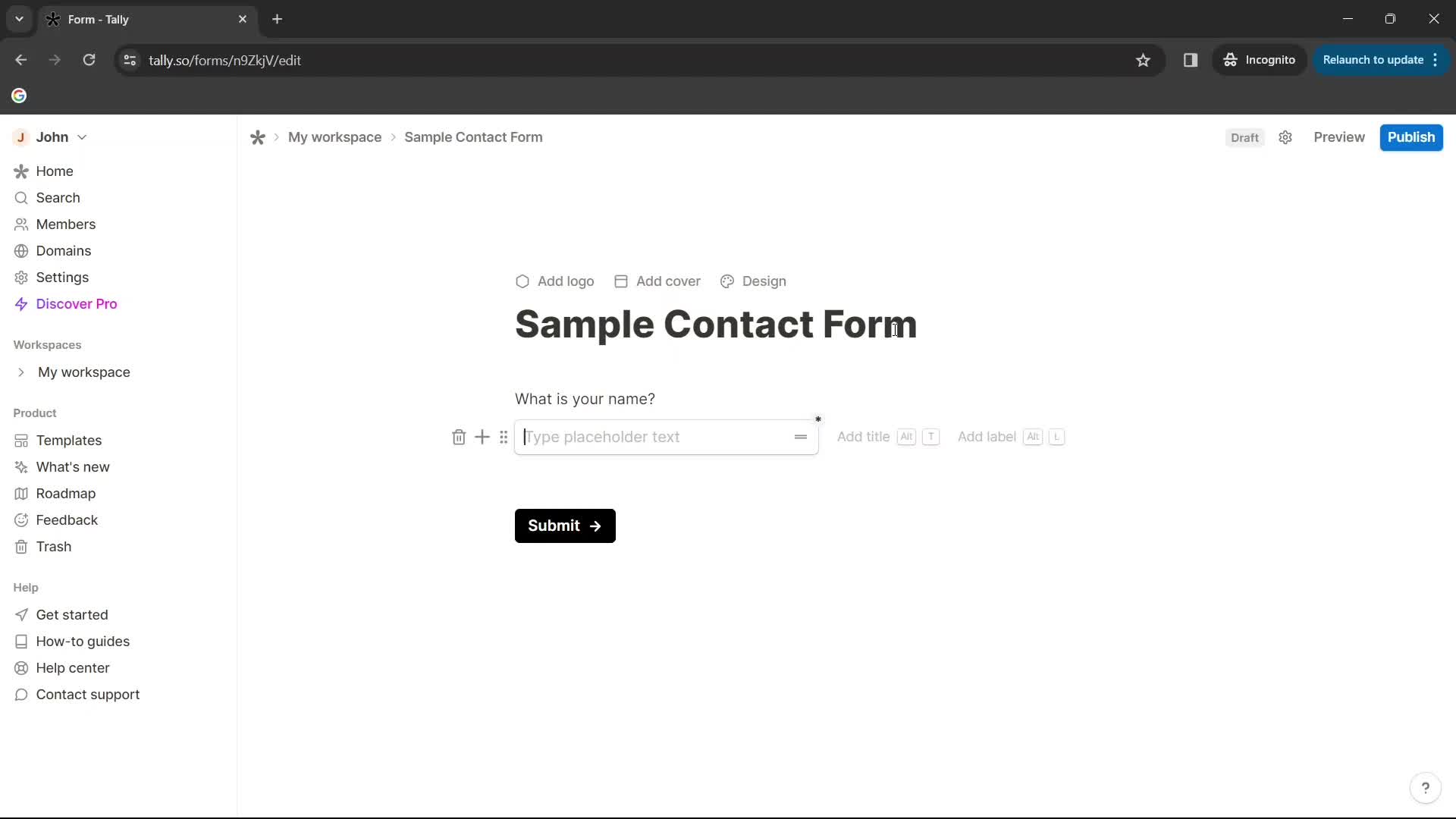 Onboarding screenshot