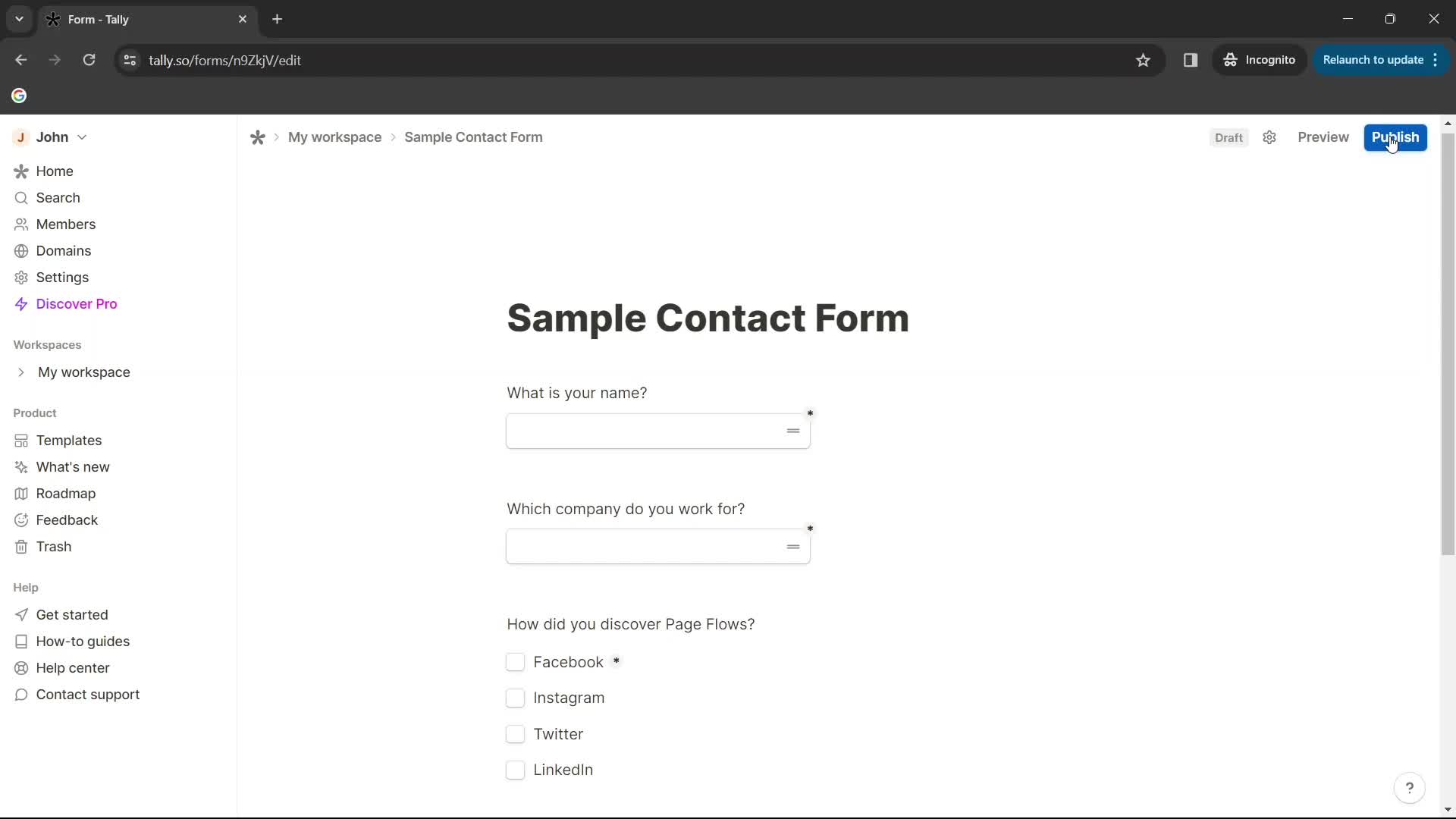 Onboarding screenshot