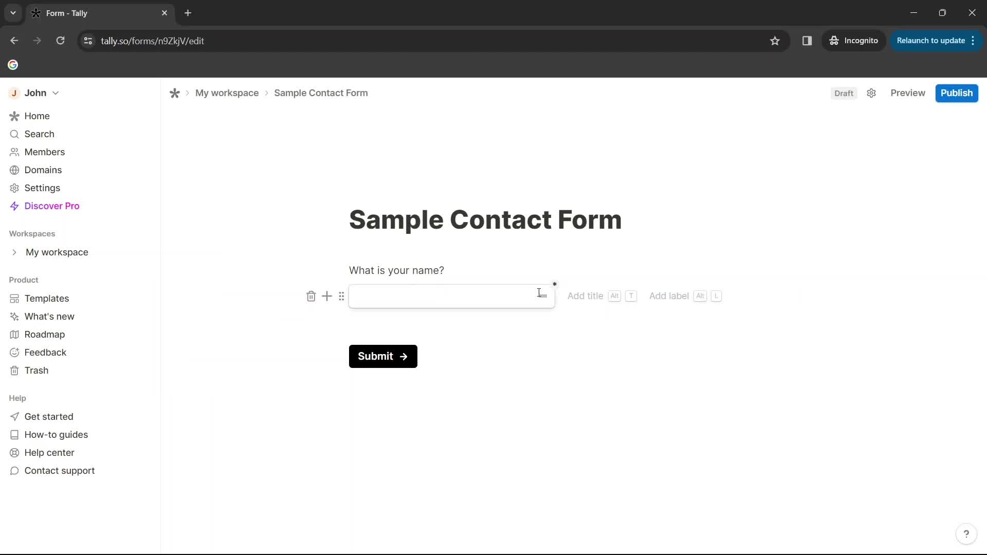 Onboarding screenshot