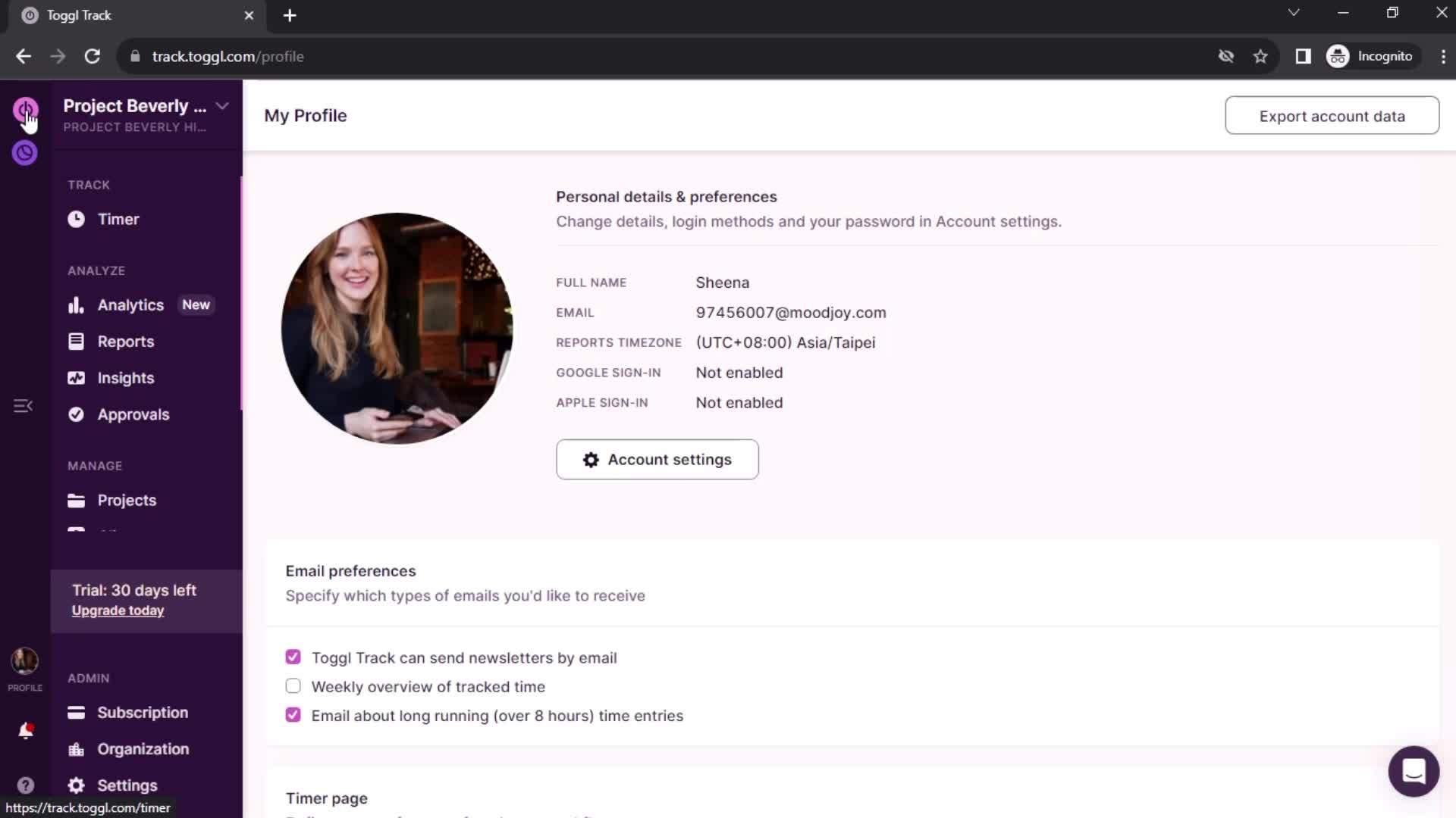 Onboarding screenshot