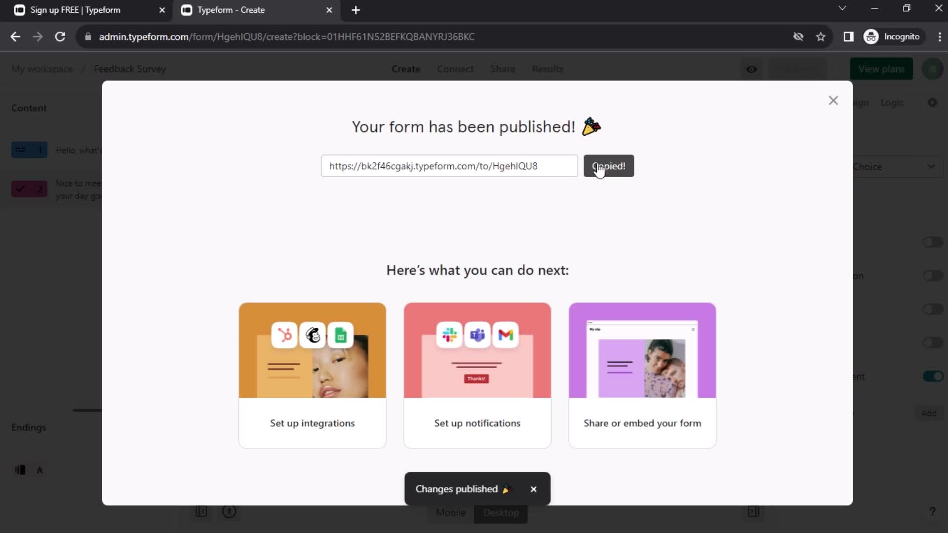 Onboarding screenshot