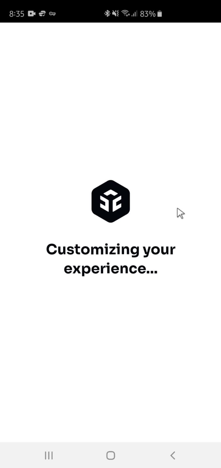 Onboarding screenshot