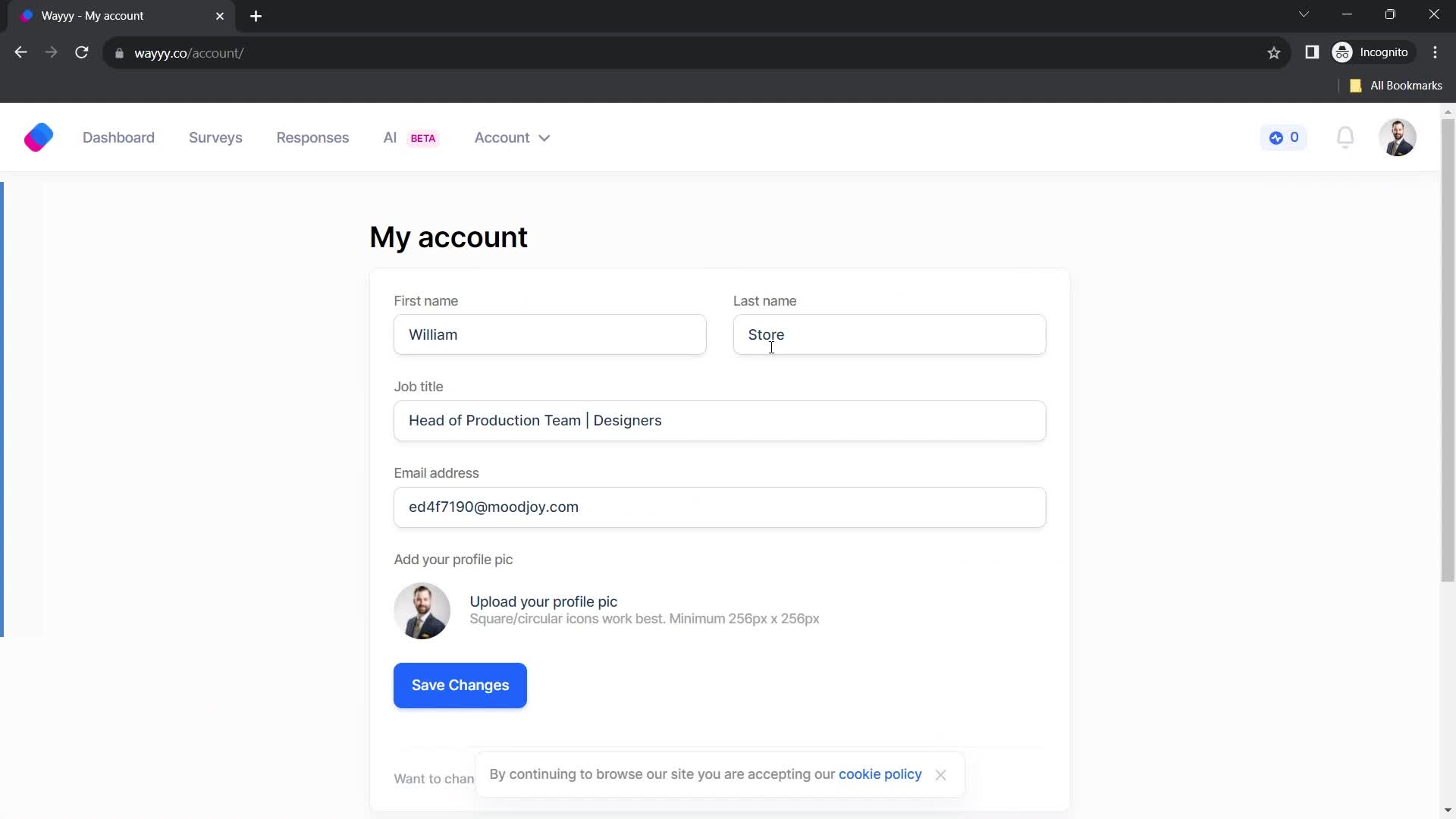 Onboarding screenshot