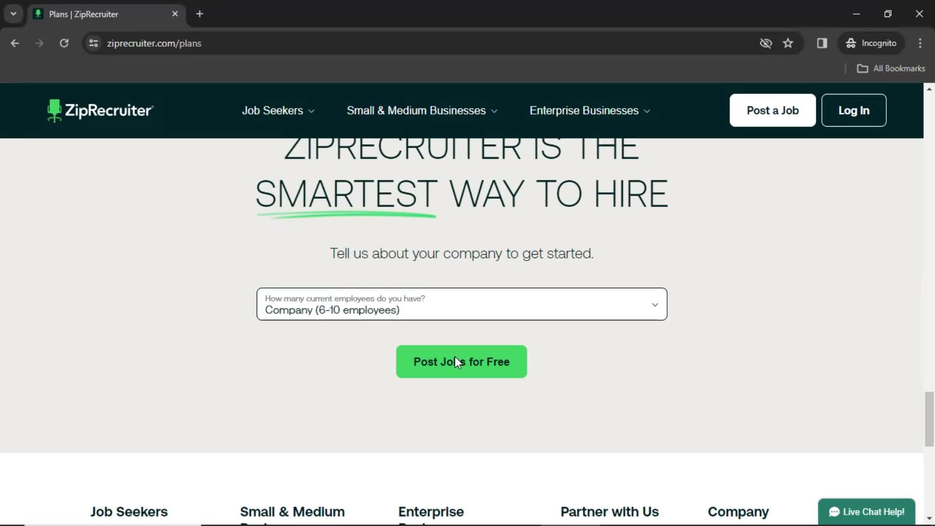 Onboarding screenshot