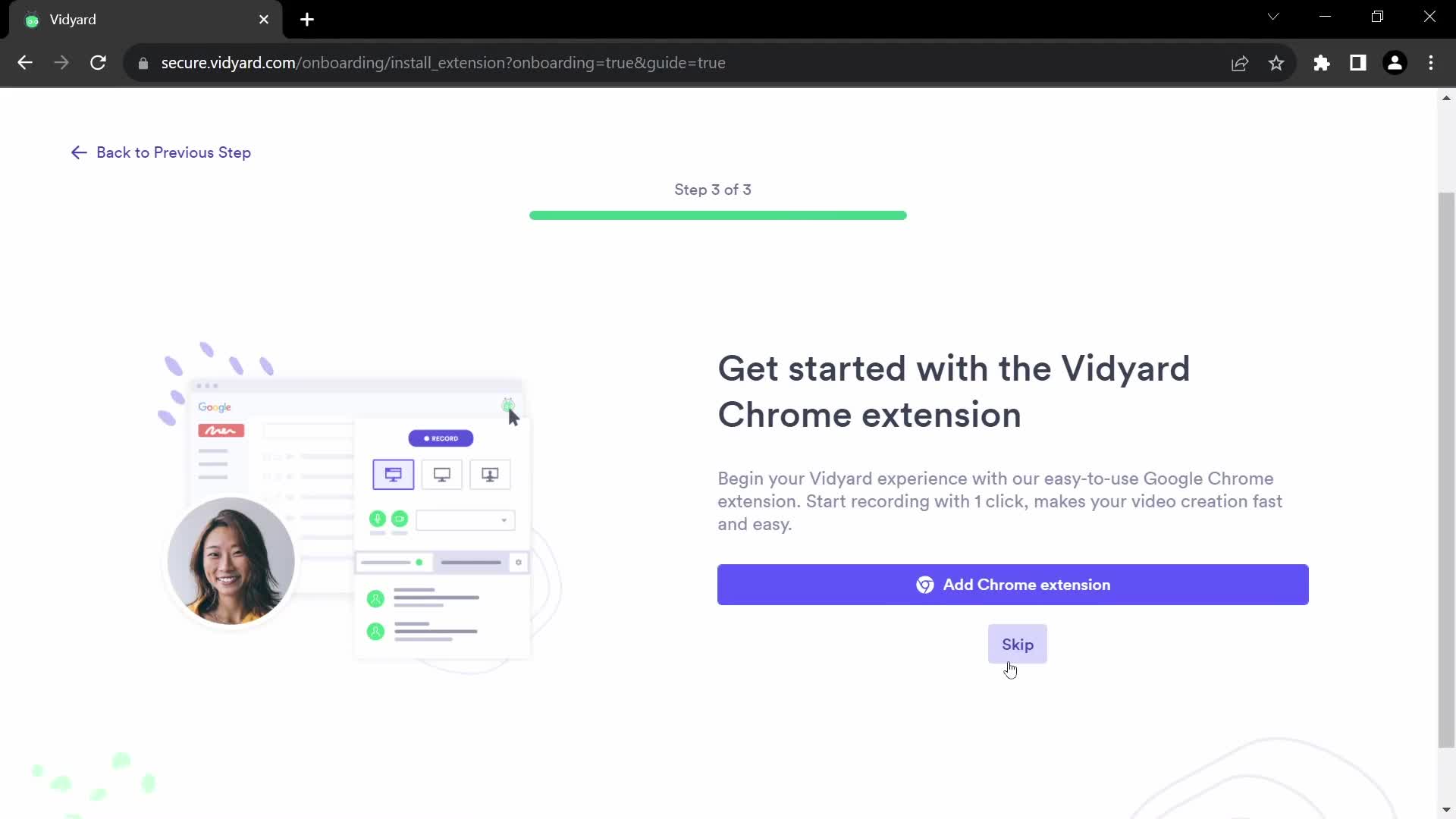 Onboarding screenshot