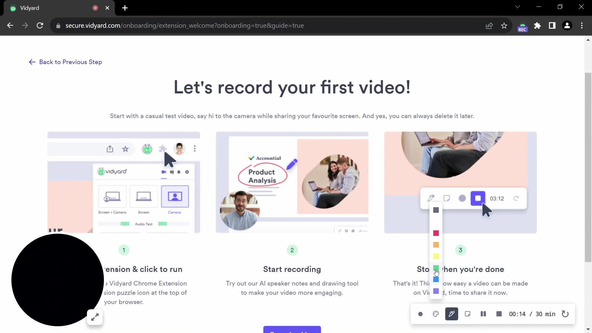 Onboarding screenshot