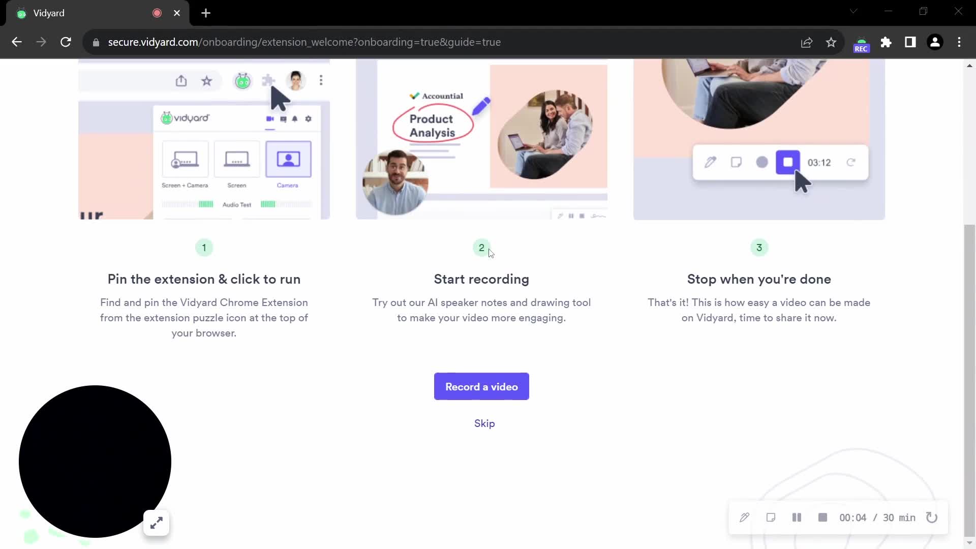 Onboarding screenshot