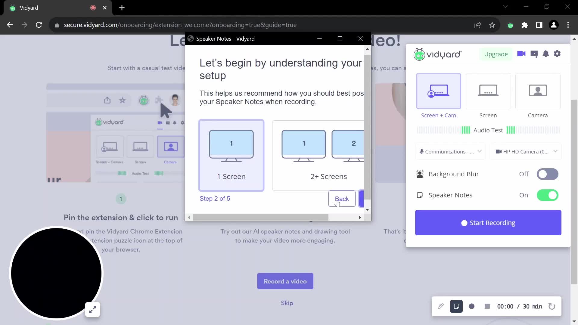 Onboarding screenshot