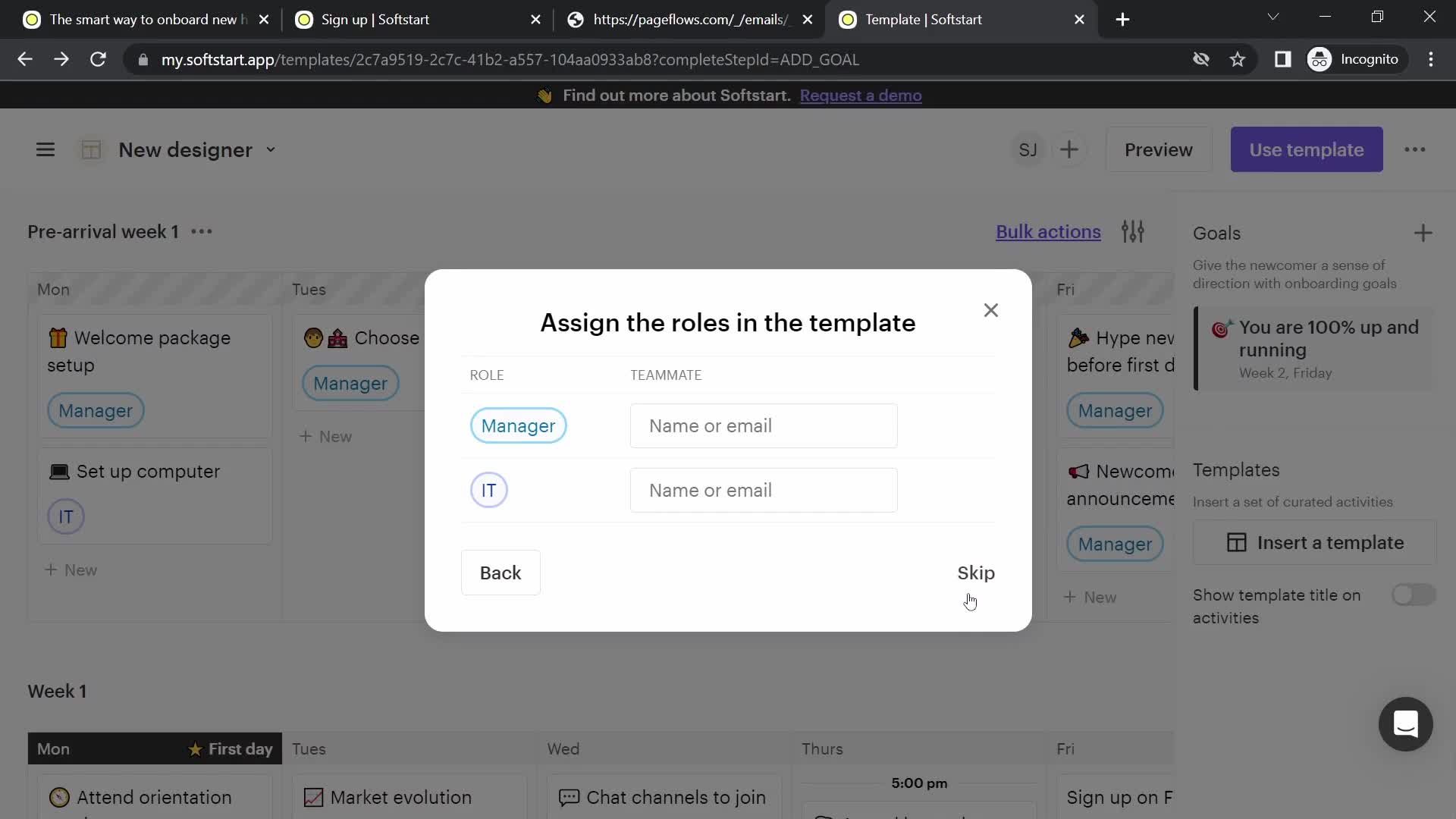 Onboarding screenshot