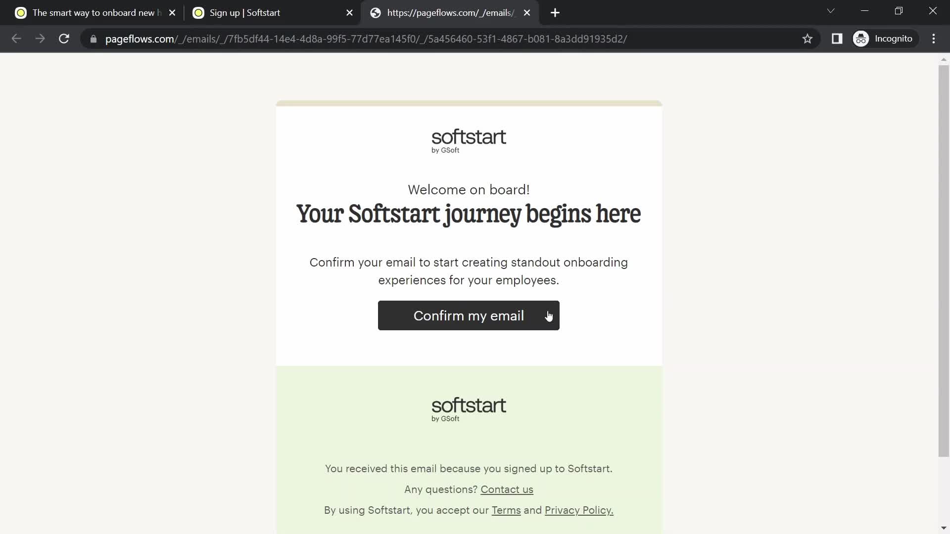 Onboarding screenshot