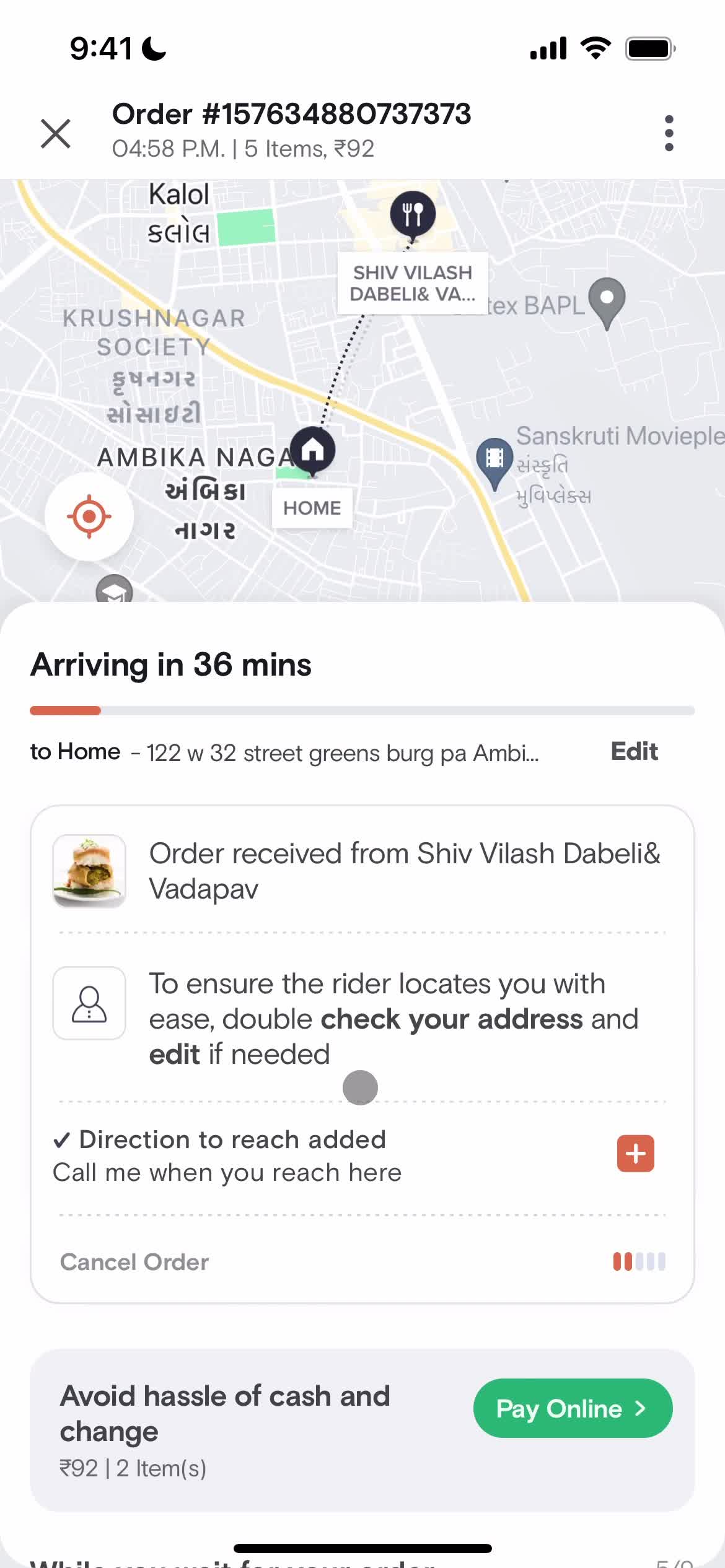 Ordering food on Swiggy video thumbnail