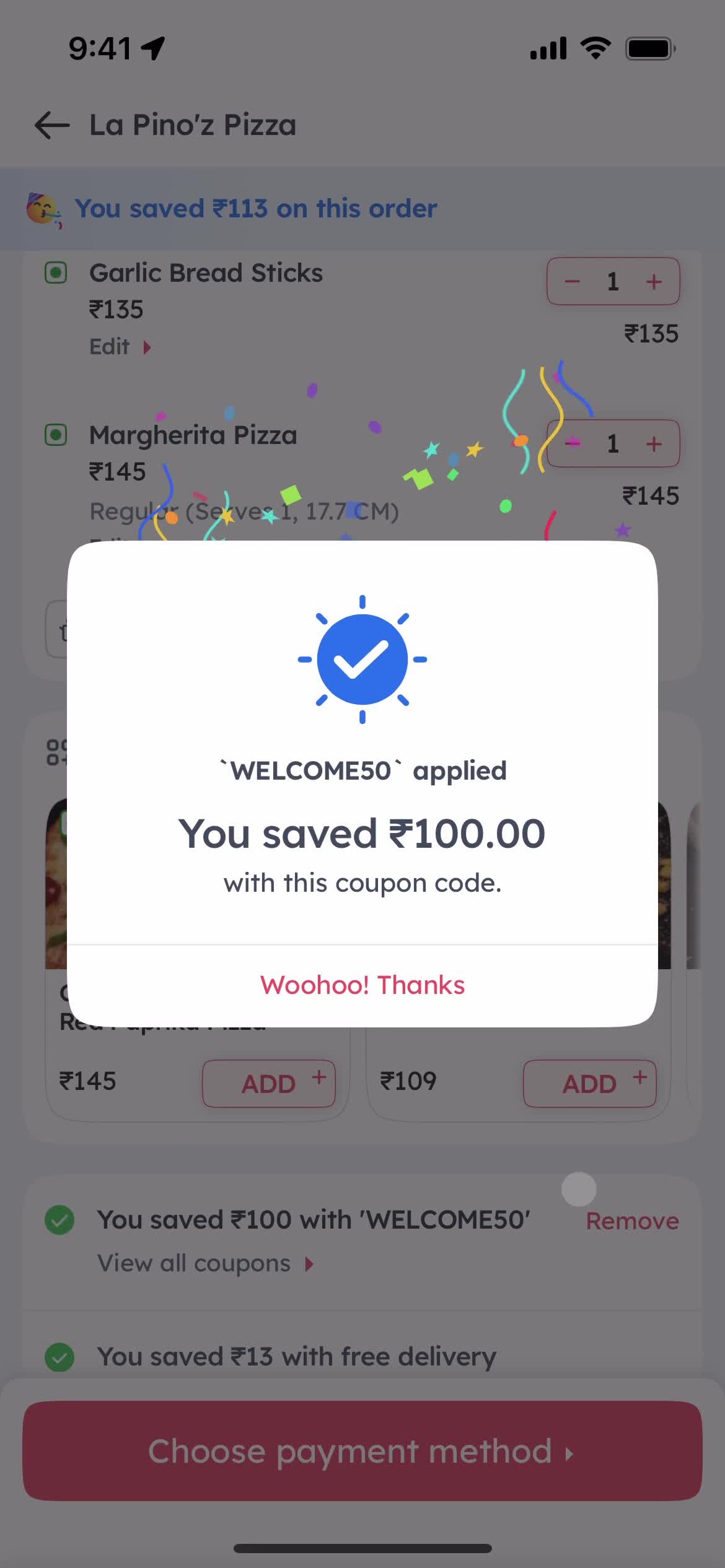 Ordering food on Zomato video thumbnail