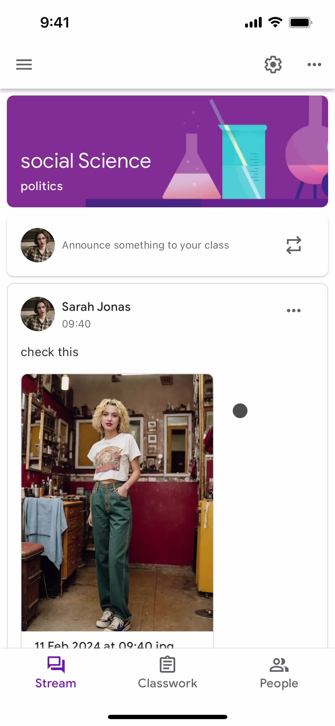 Posting an announcement on Google Classroom video thumbnail