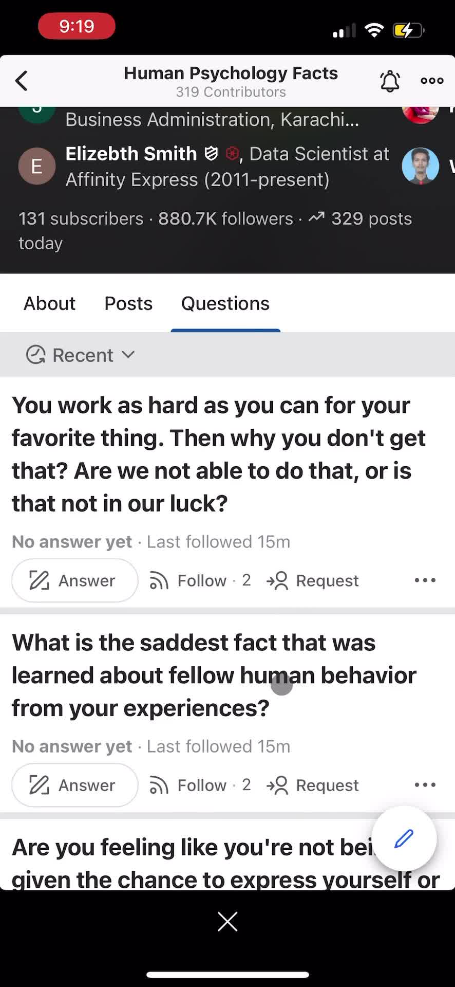 General browsing on Quora video thumbnail