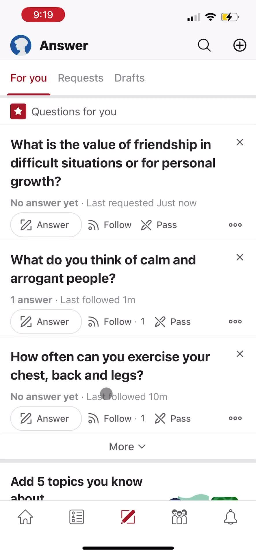 General browsing on Quora video thumbnail