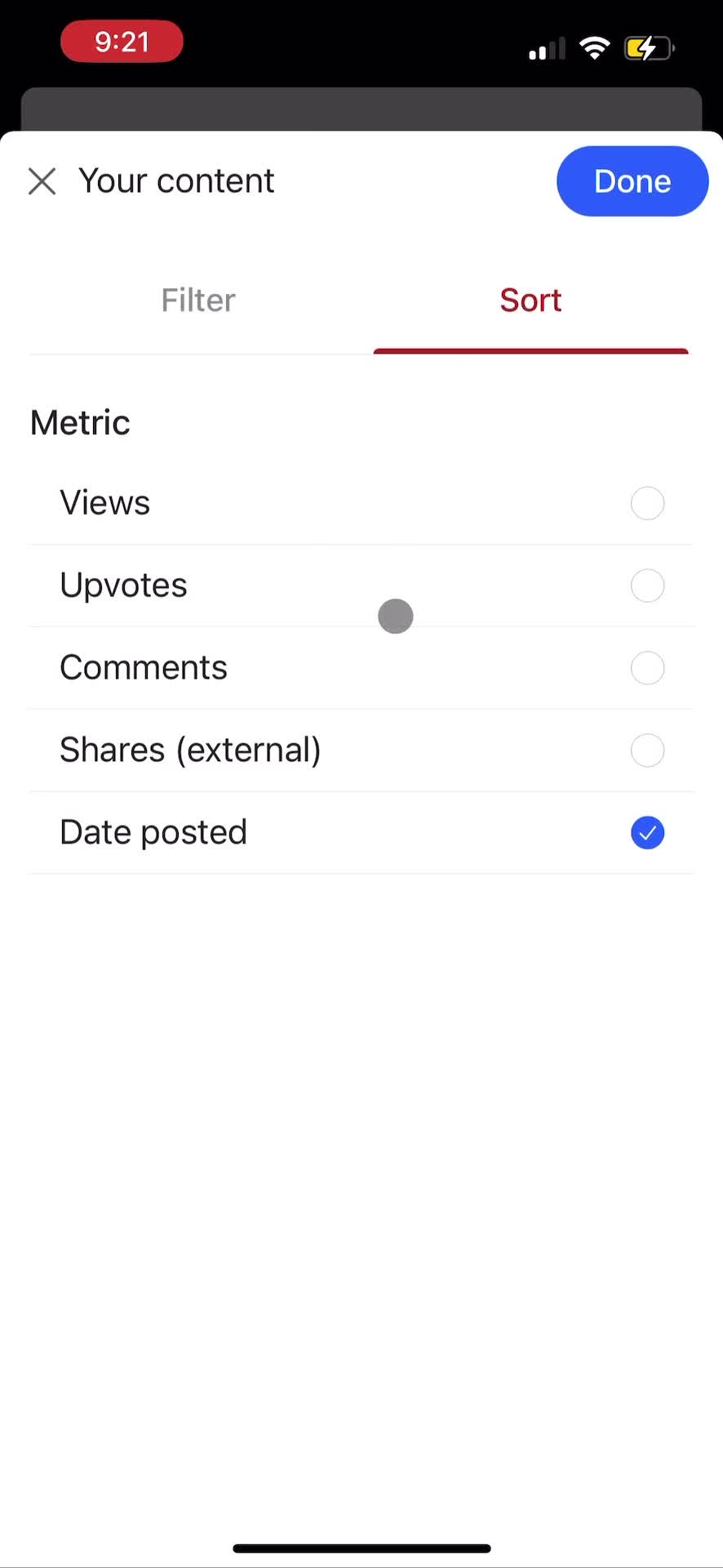 General browsing screenshot