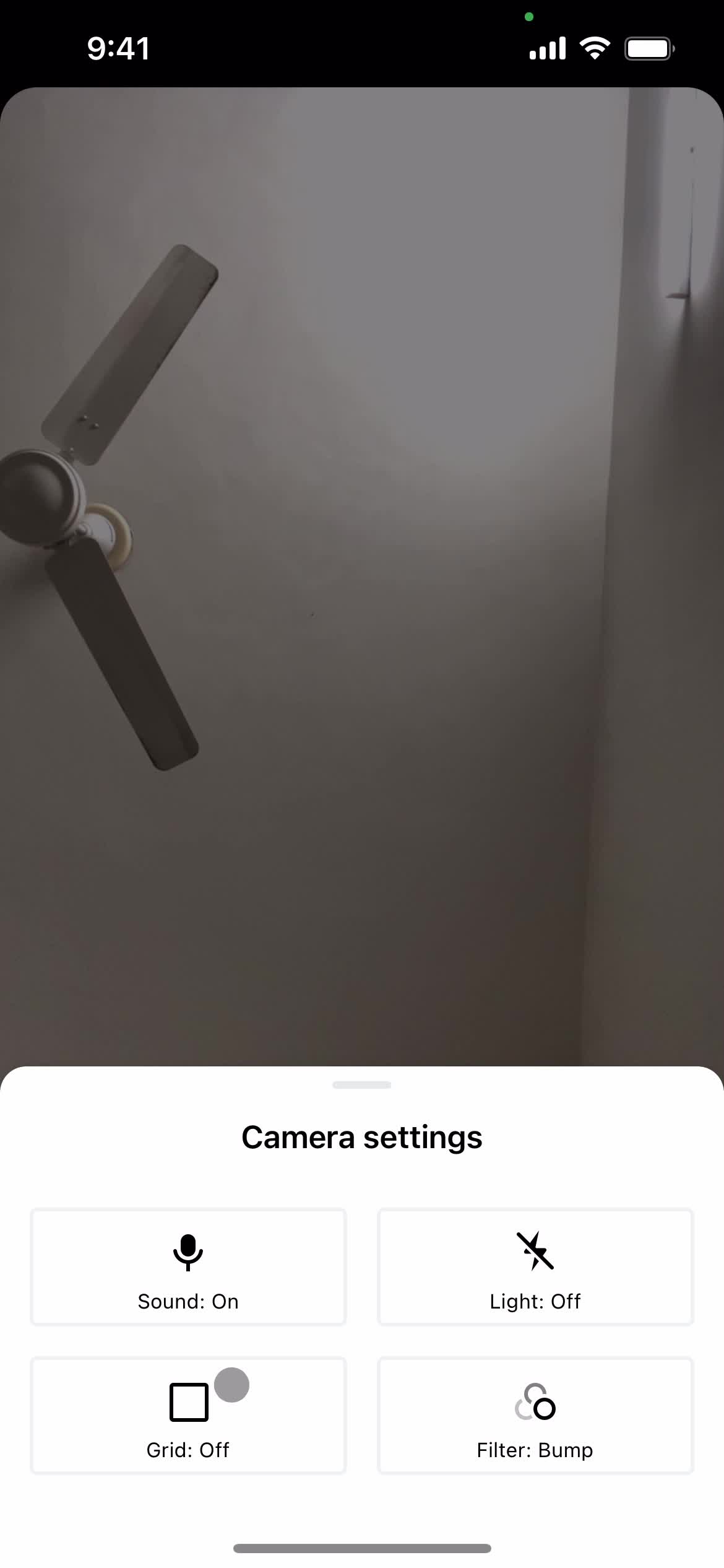 Recording a video screenshot