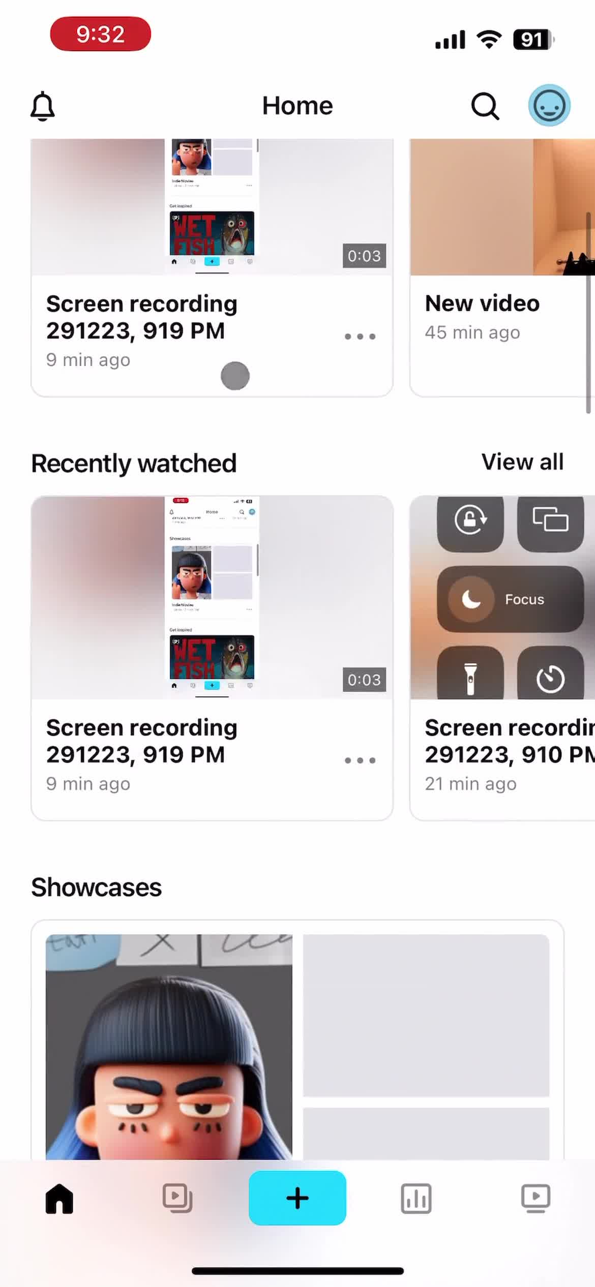 Recording your screen screenshot