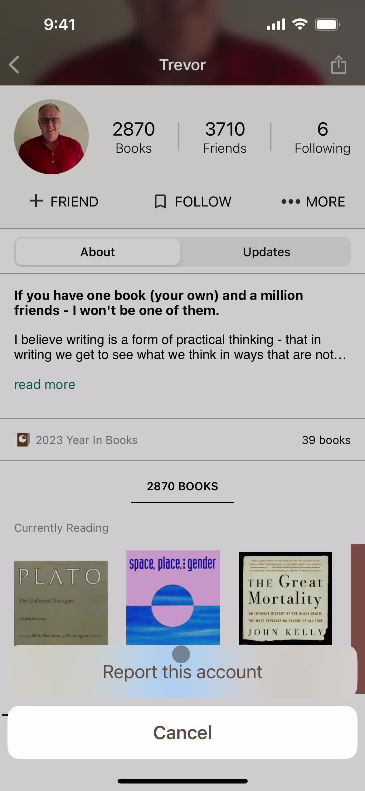 Reporting a user on Goodreads video thumbnail