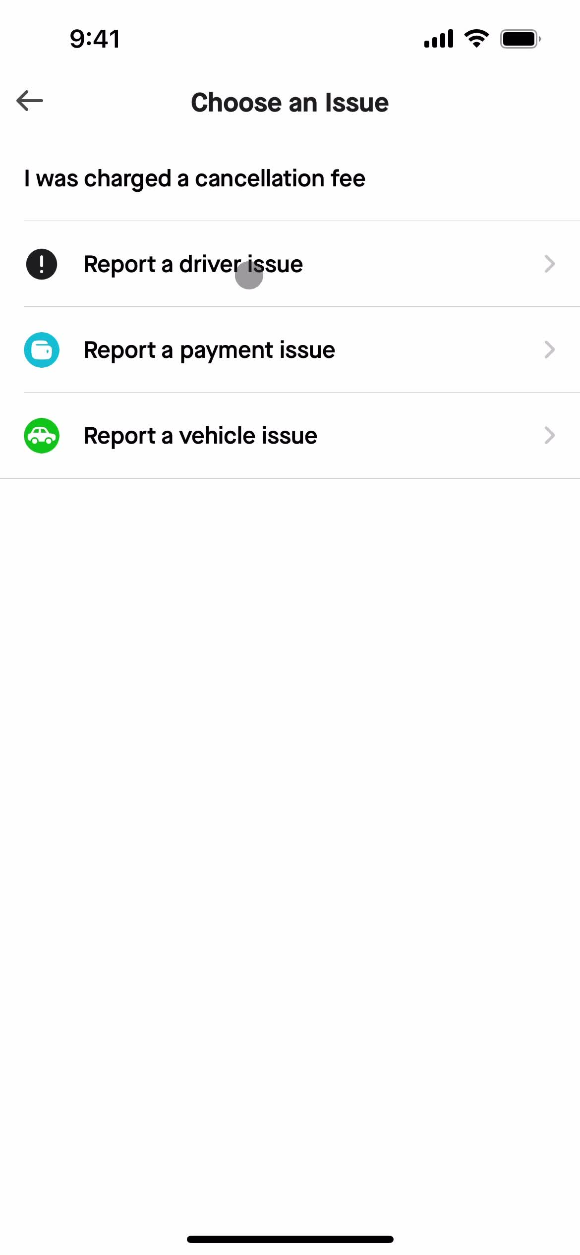 Reporting an issue on Gojek video thumbnail