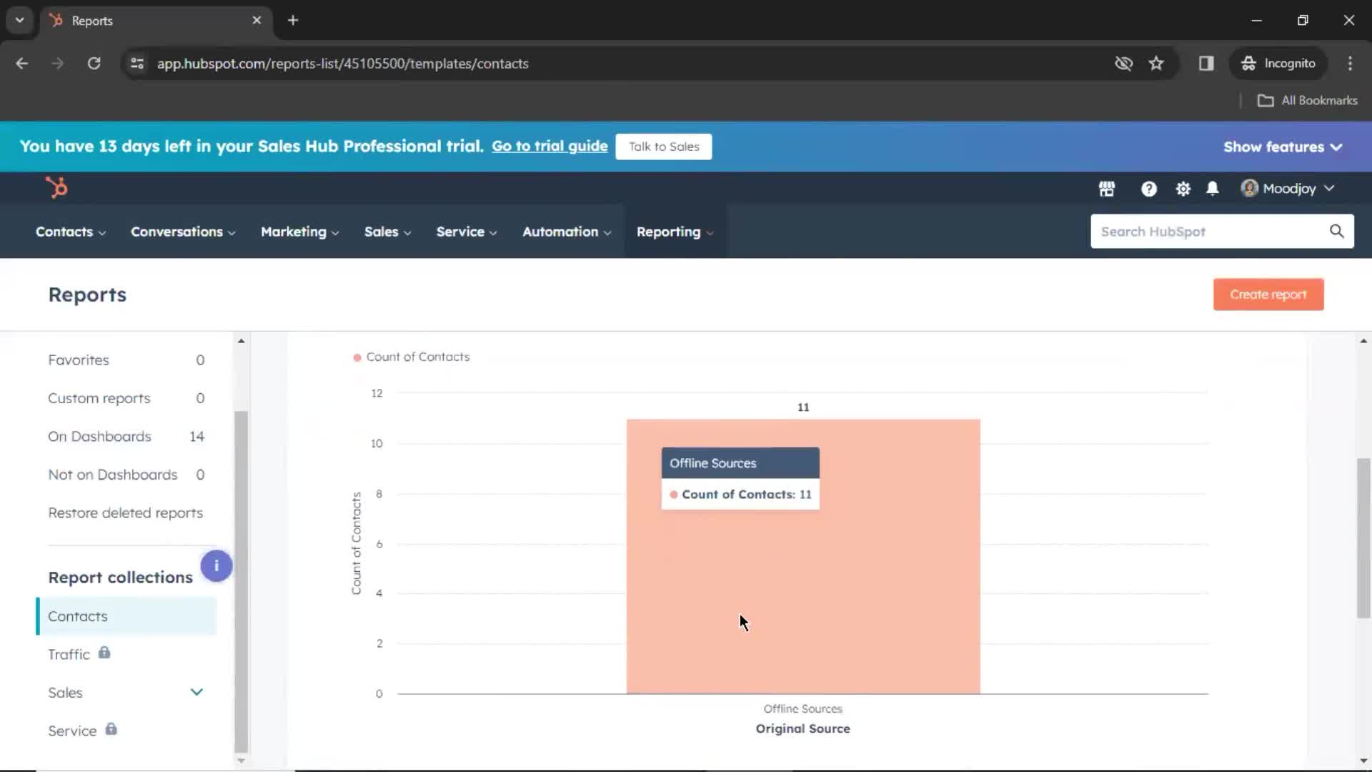 Reports on HubSpot CRM video thumbnail