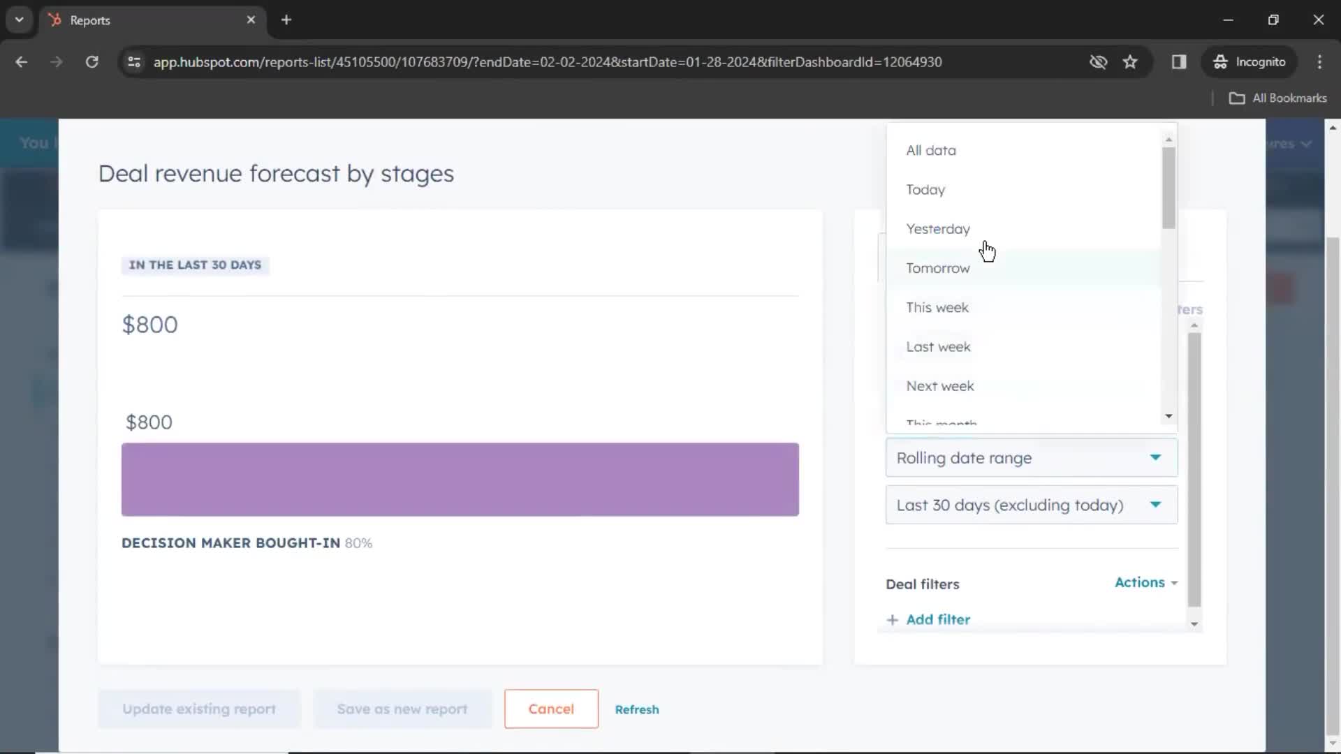 Reports on HubSpot CRM video thumbnail